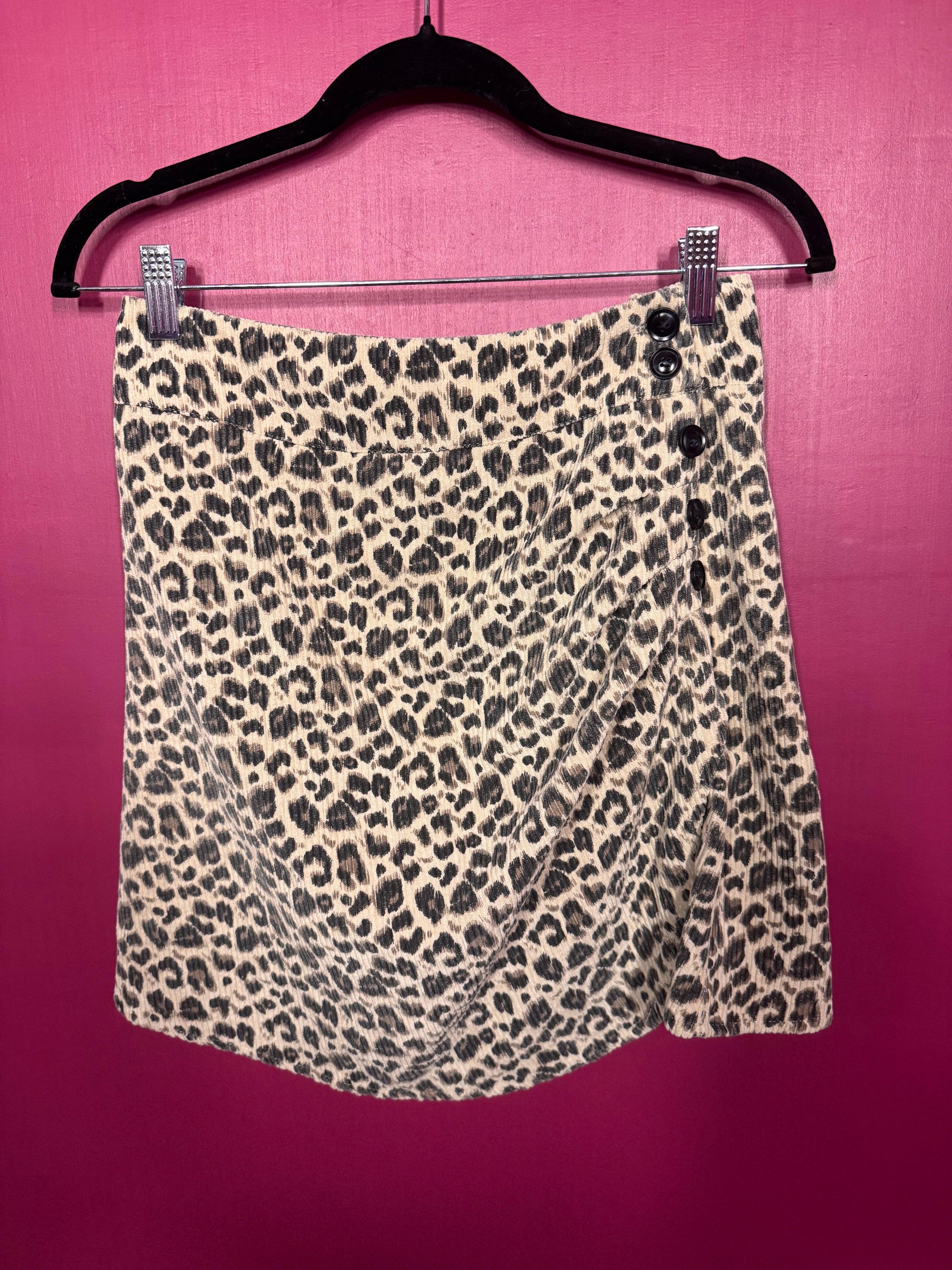 Jupe léopard