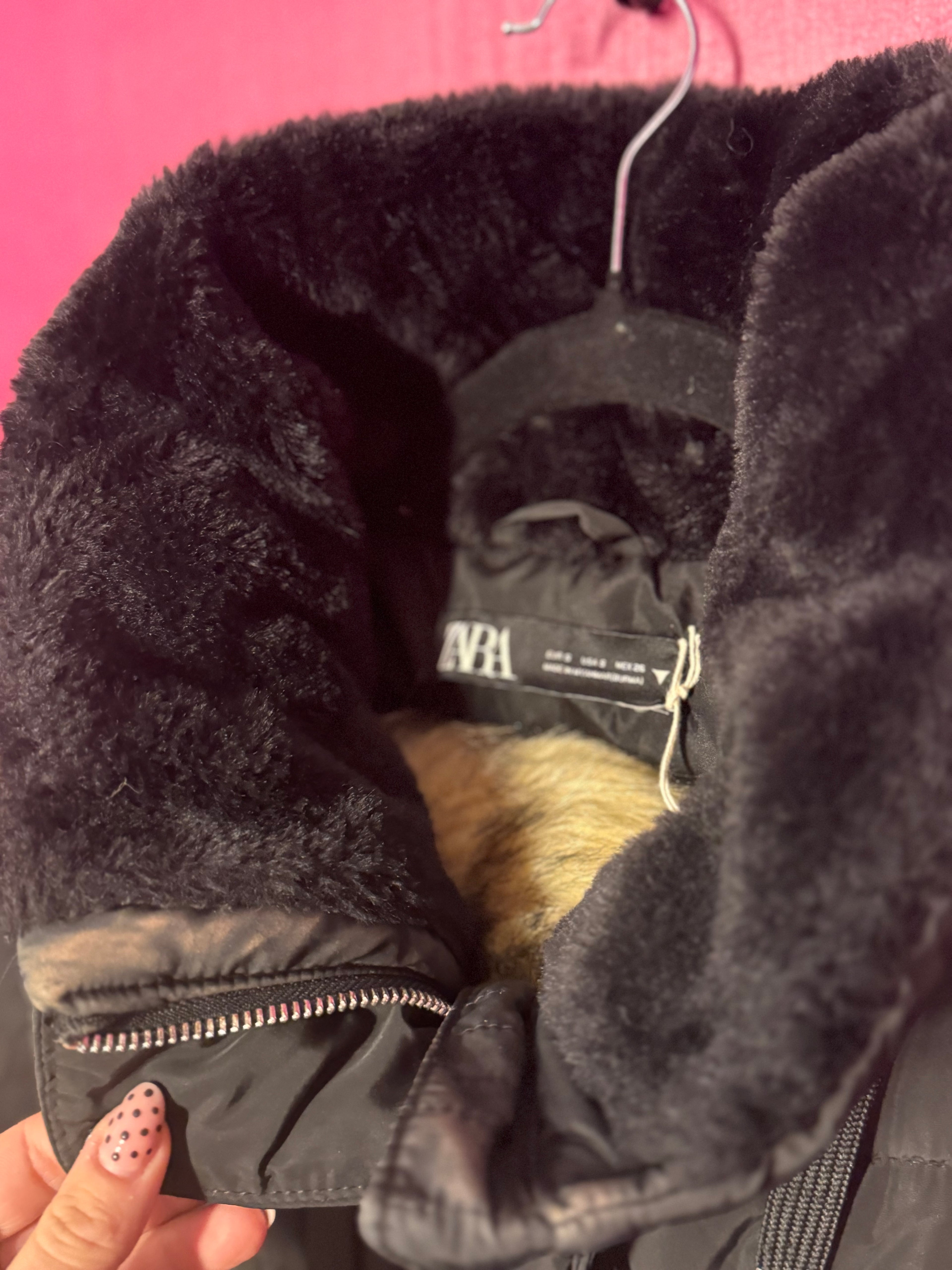 Doudoune longue noire