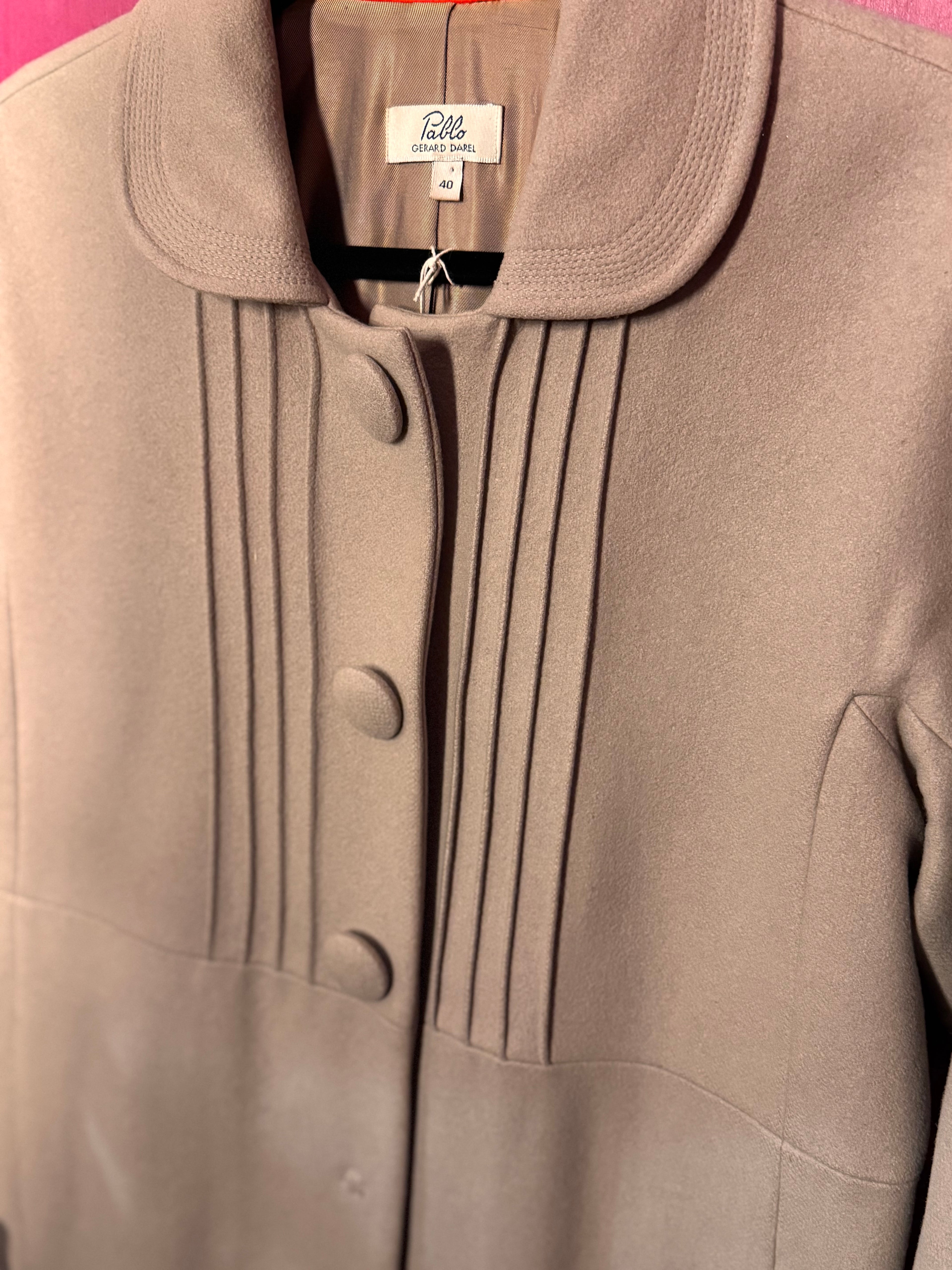 Manteau beige