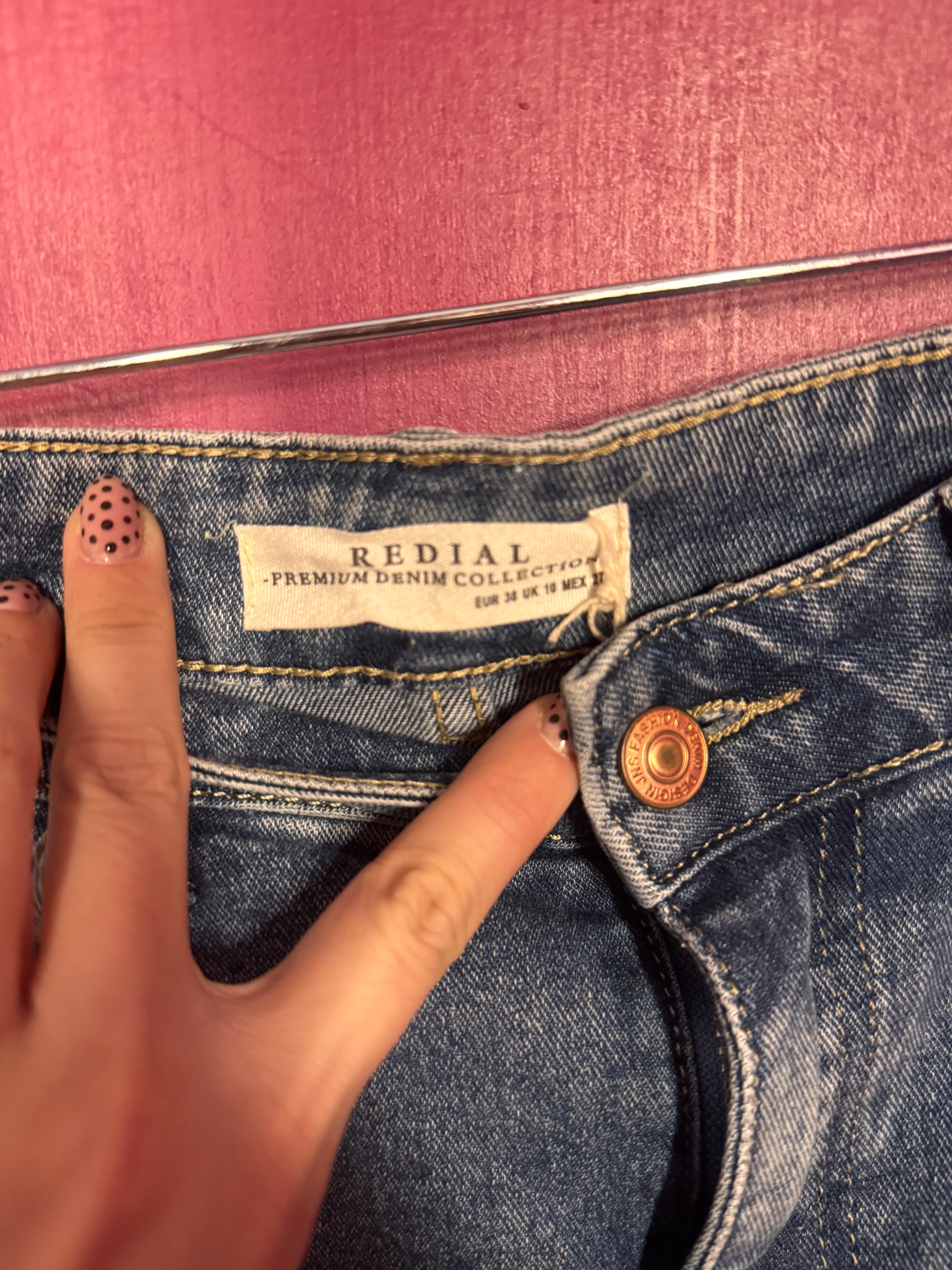 Jupe en jean mi-longue