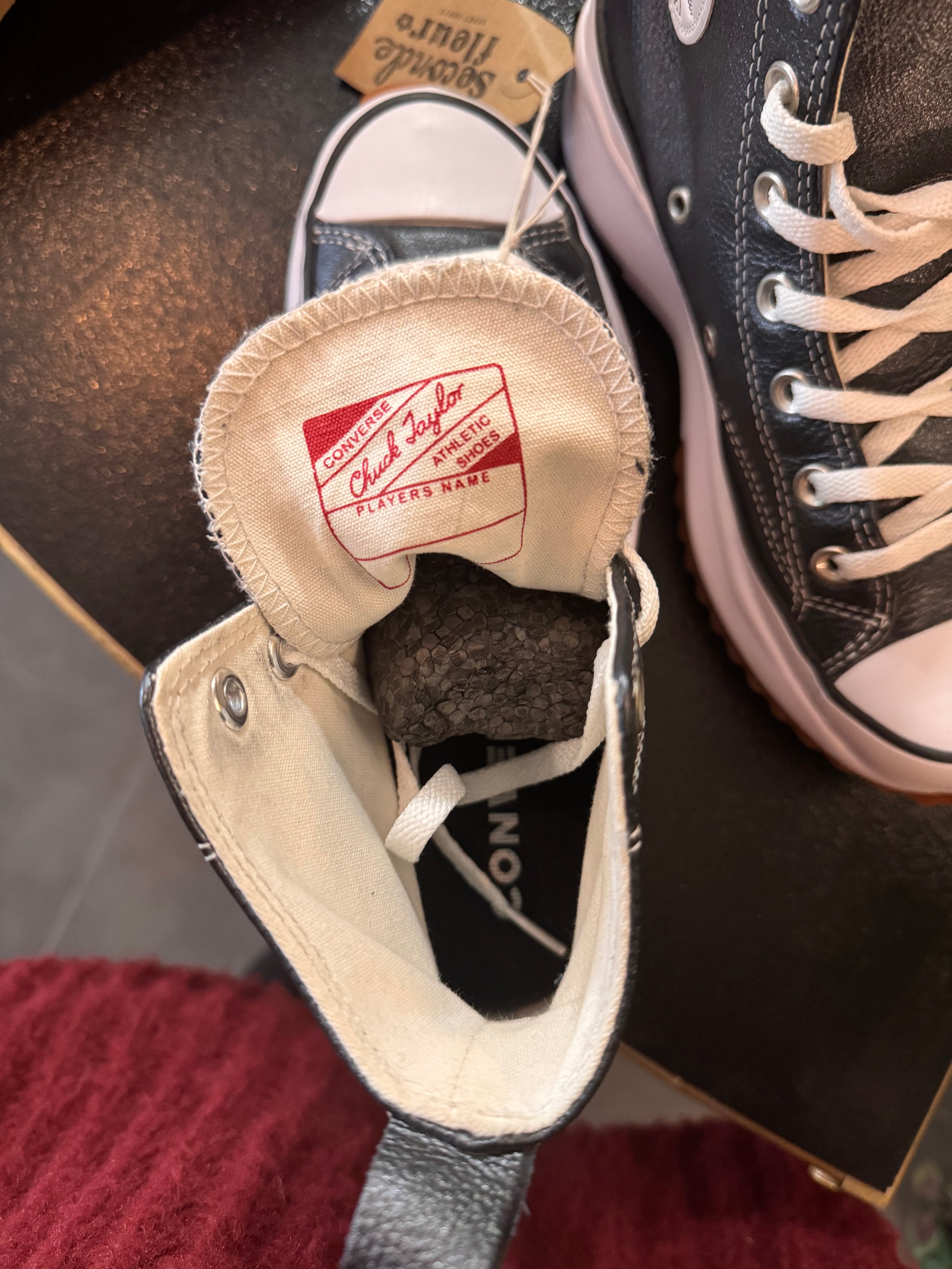 Baskets CONVERSE Run Star Hike Platform Foundational Leather