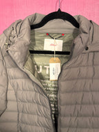 Doudoune kaki longue