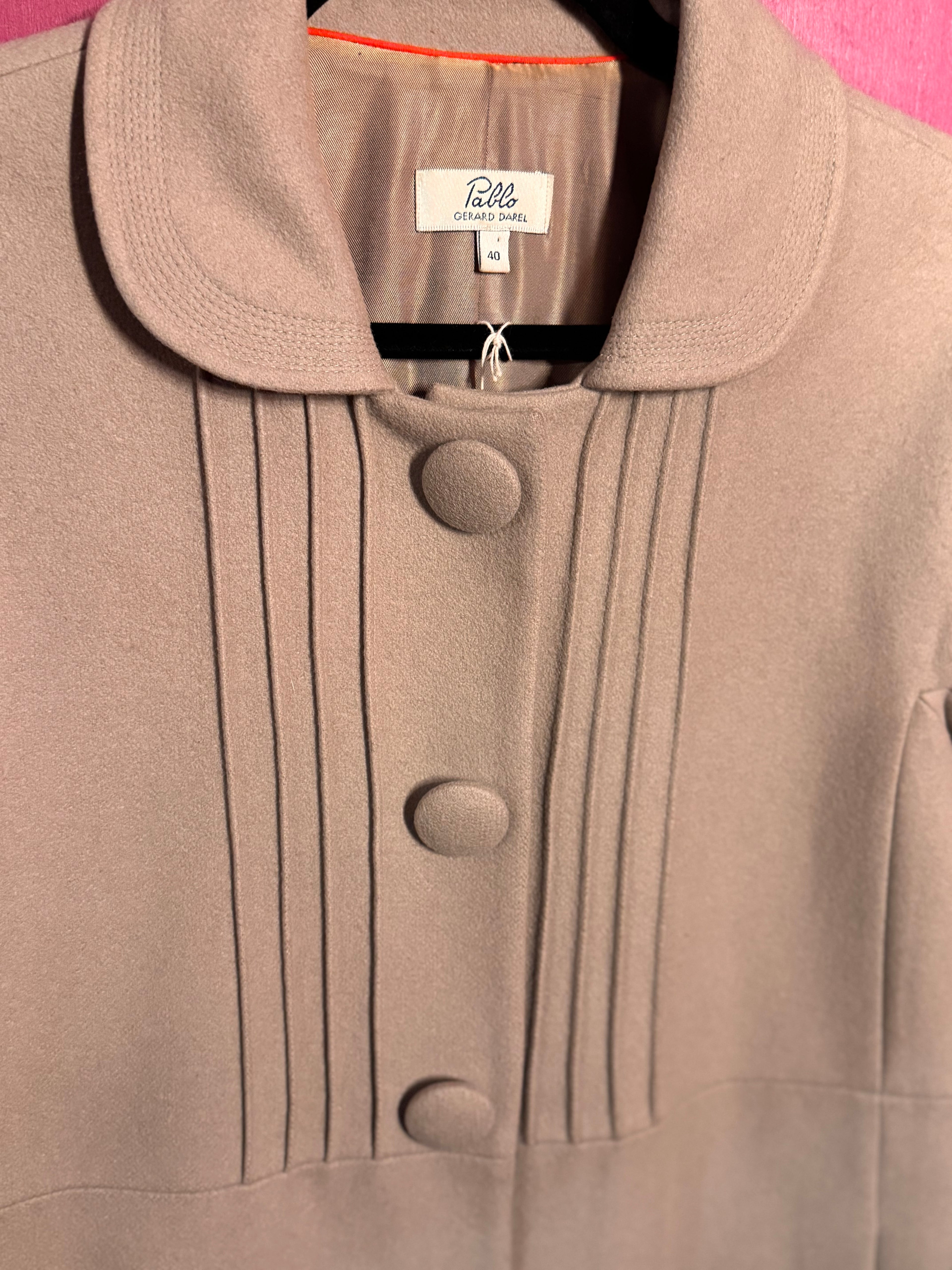 Manteau beige