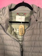 Doudoune kaki longue