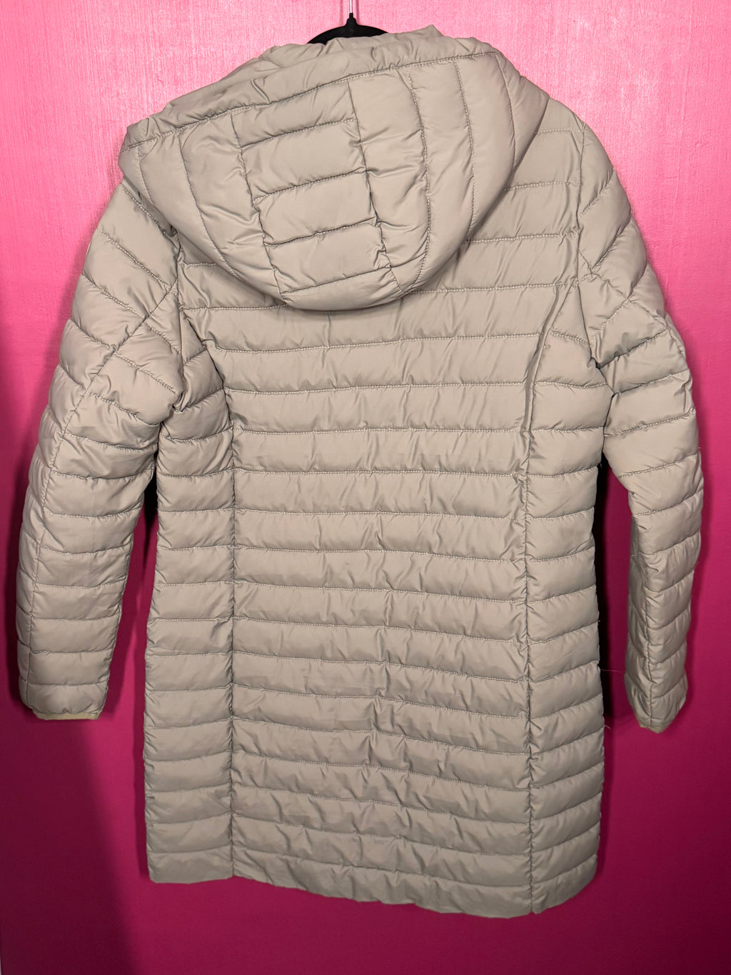 Doudoune kaki longue