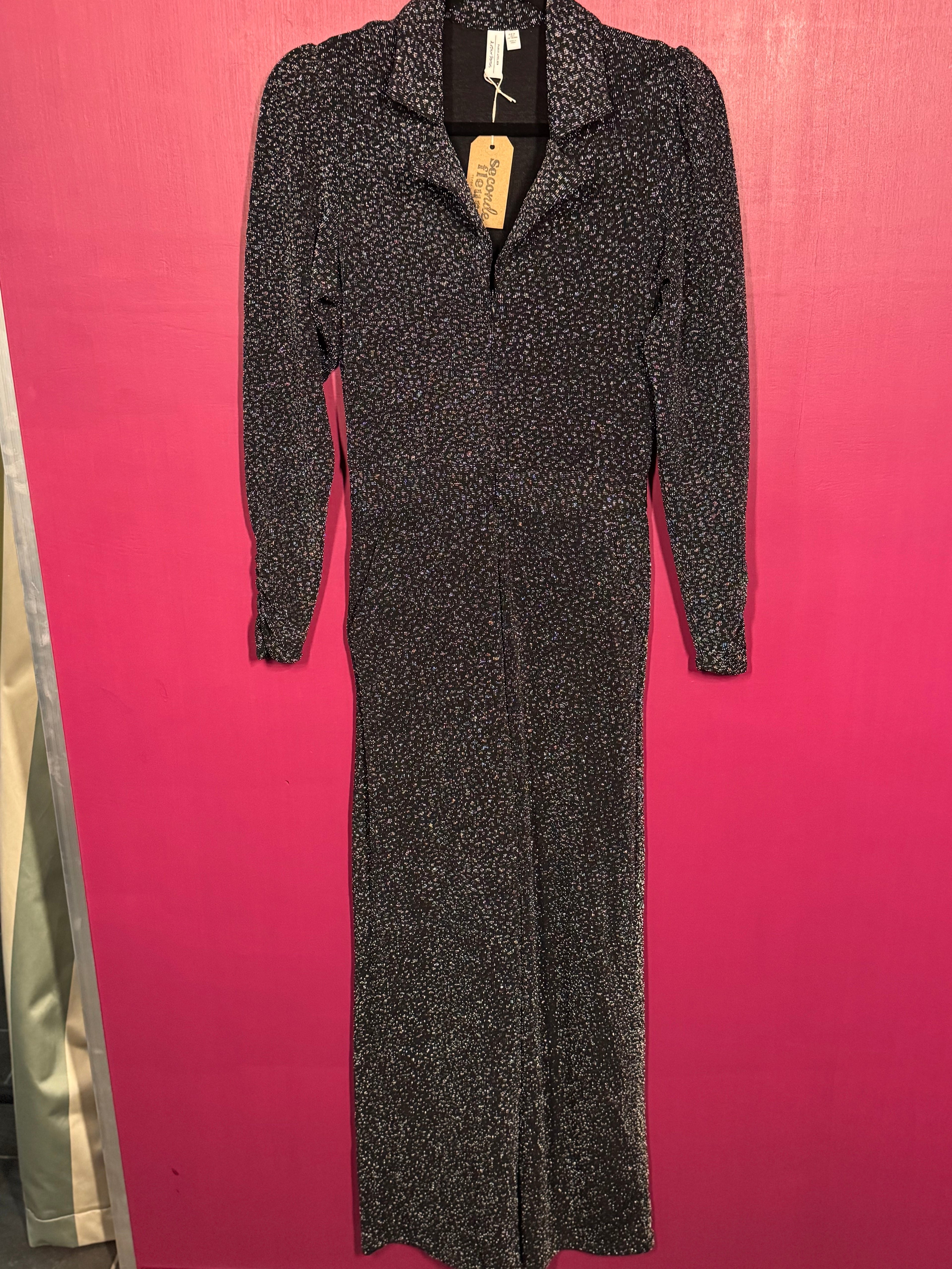 Combinaison pantalon noir / argenté