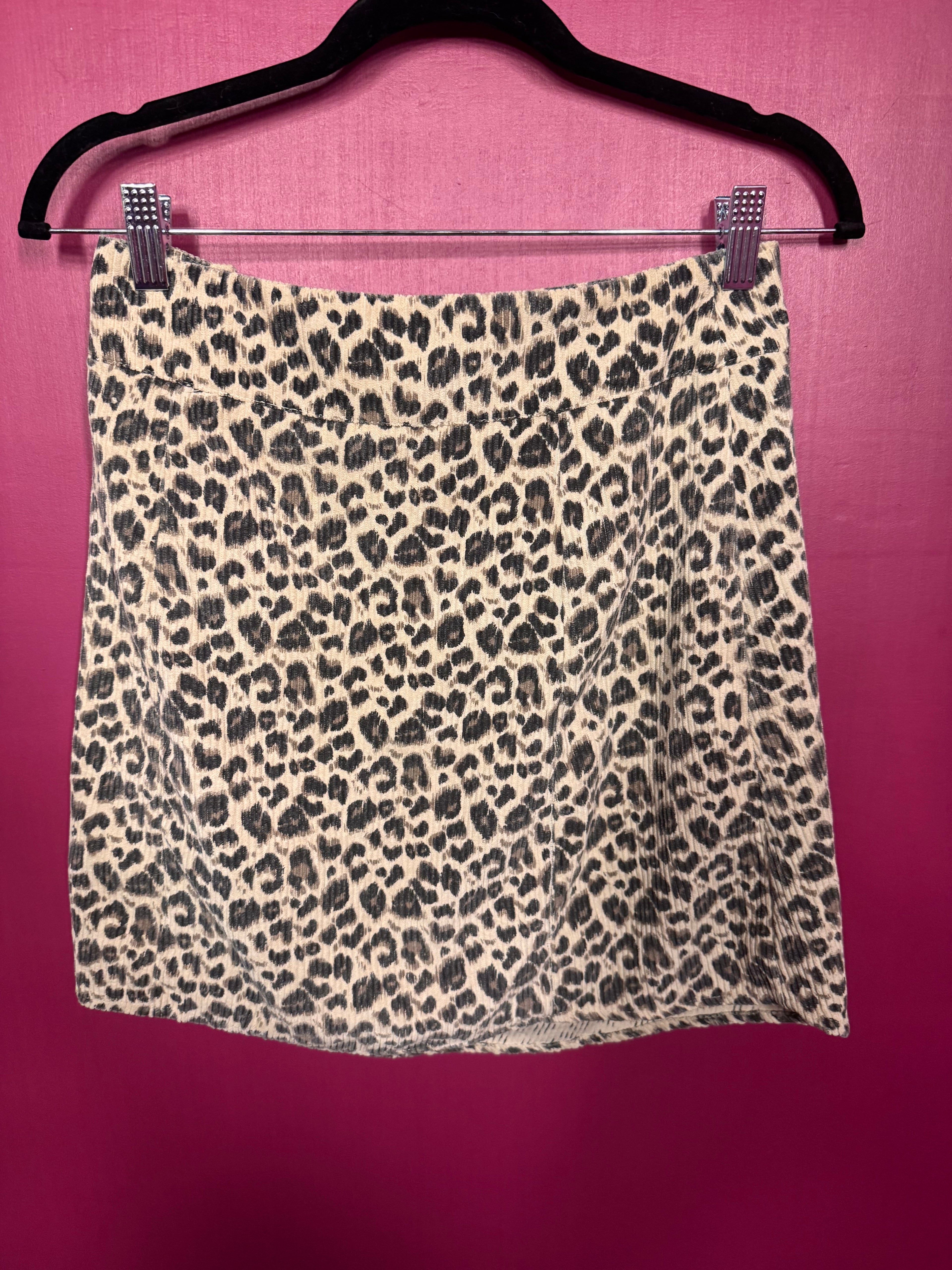 Jupe léopard