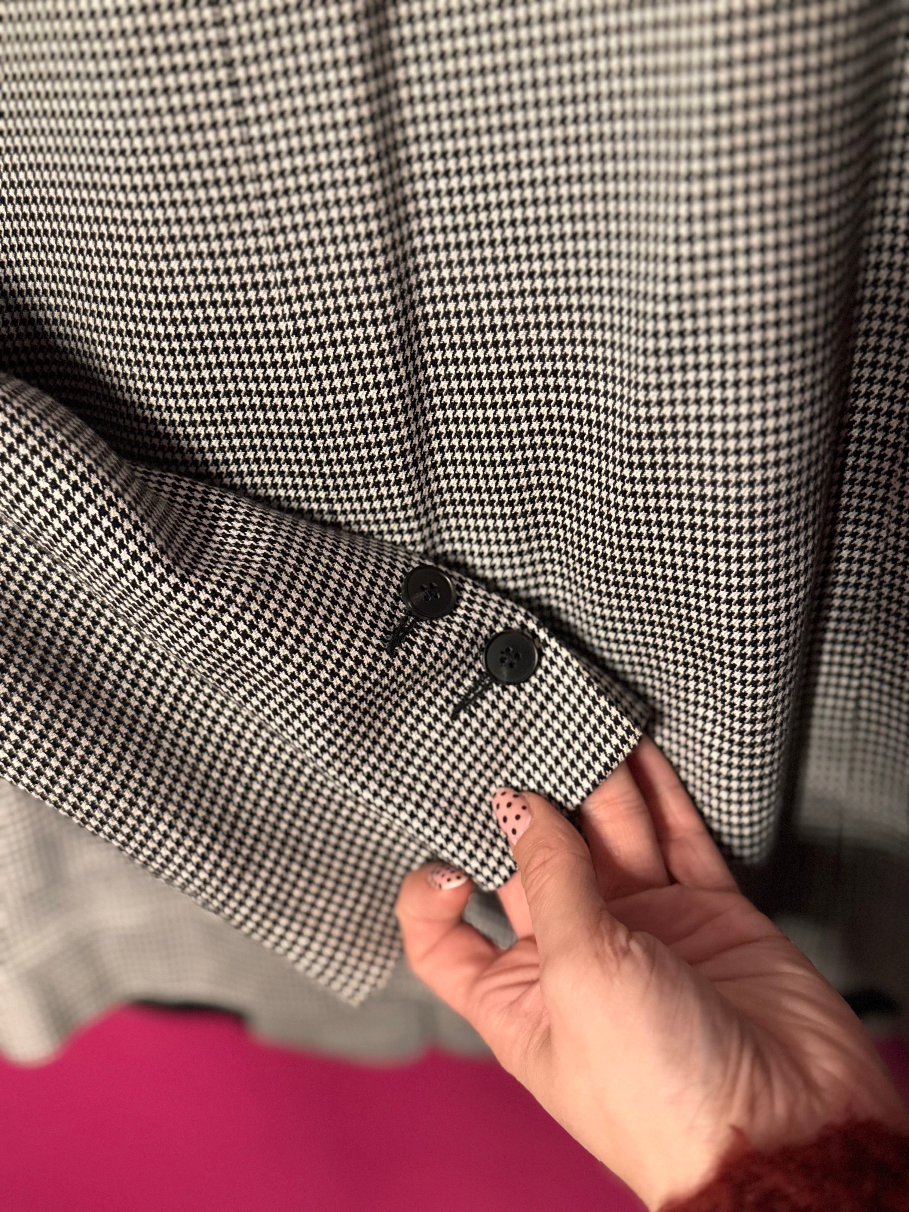 Blazer pied-de-poule