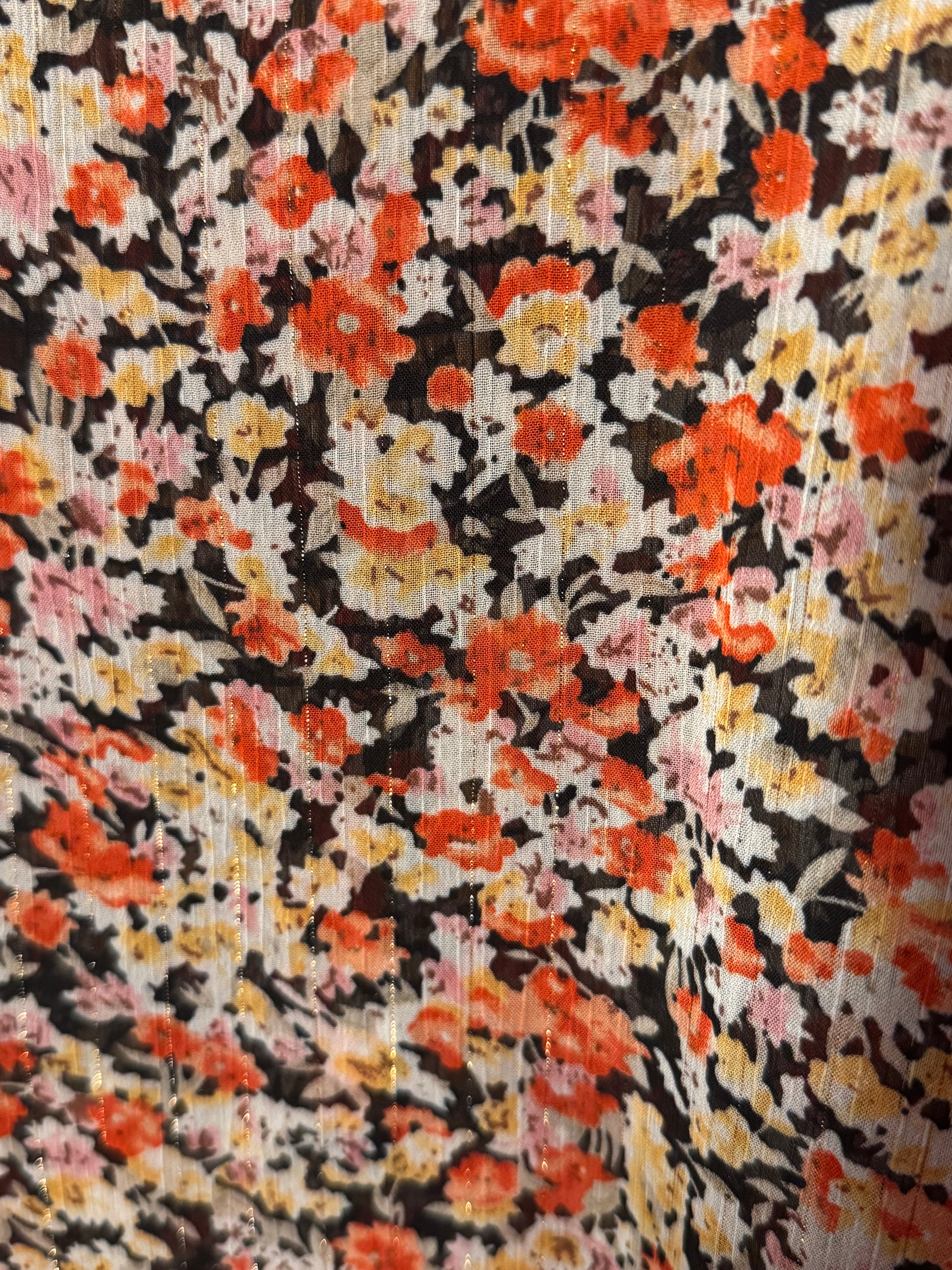 Blouse à fleurs