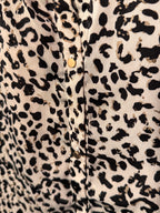 Blouse manches courtes léopard