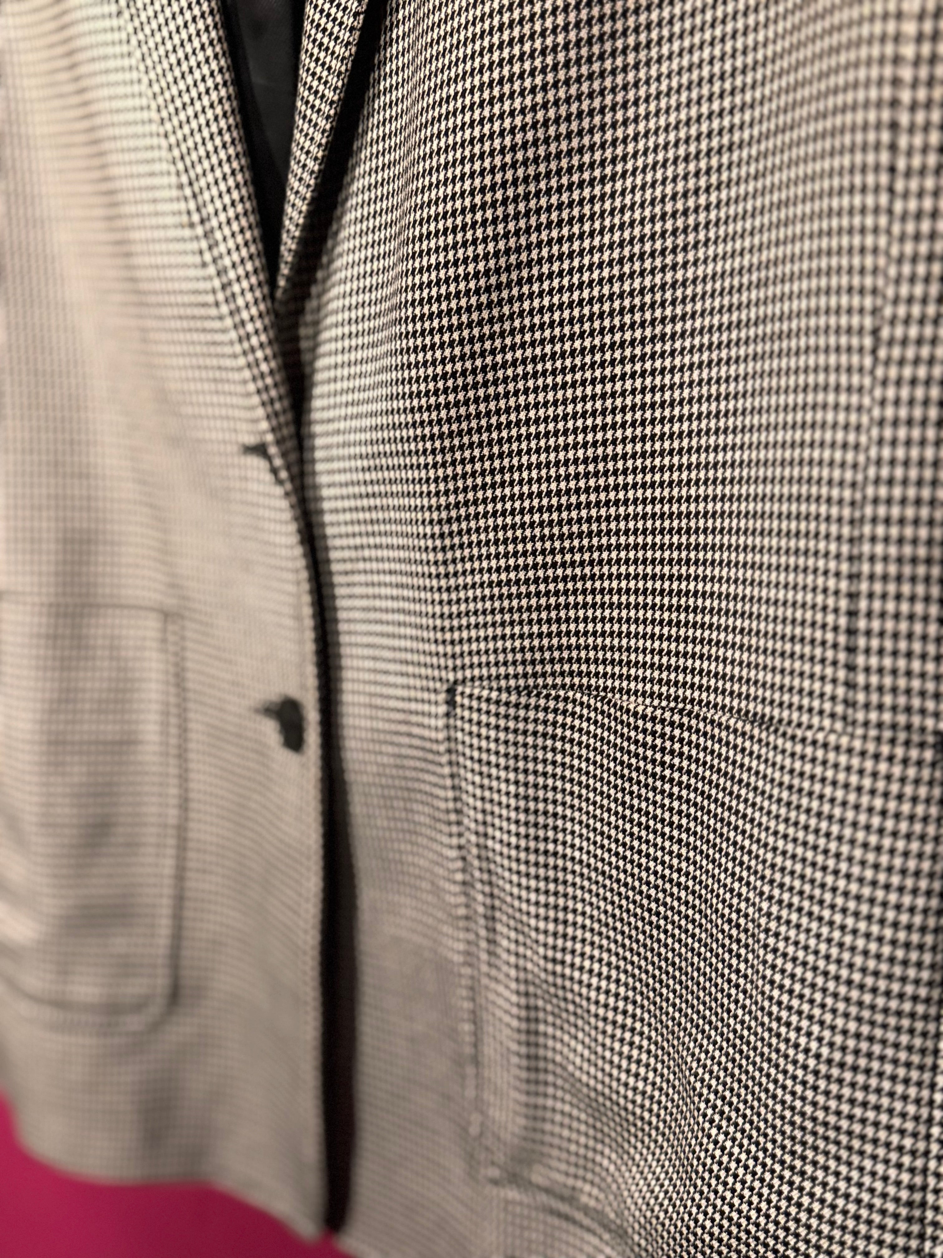 Blazer pied-de-poule