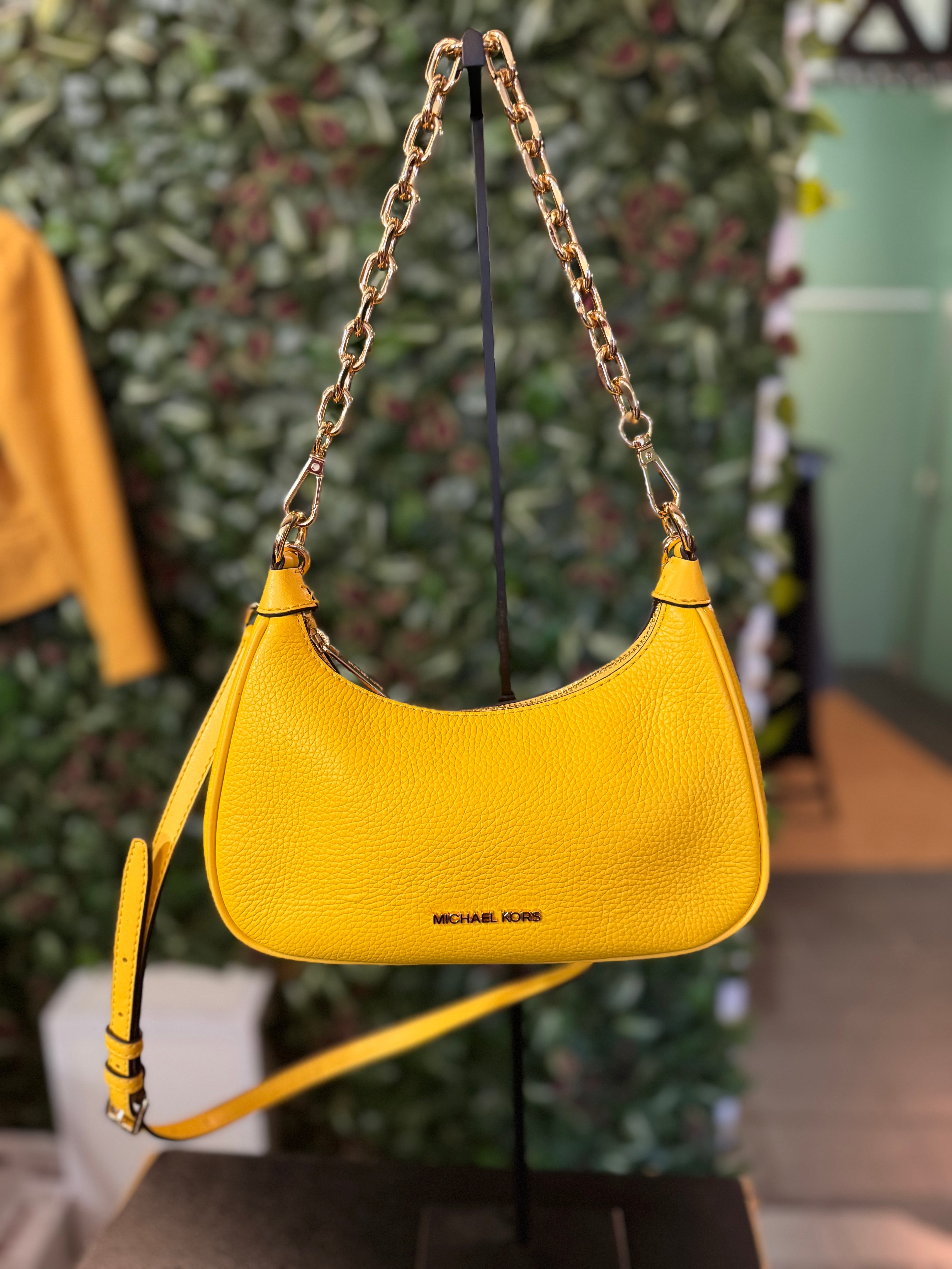 Sac à main jaune
