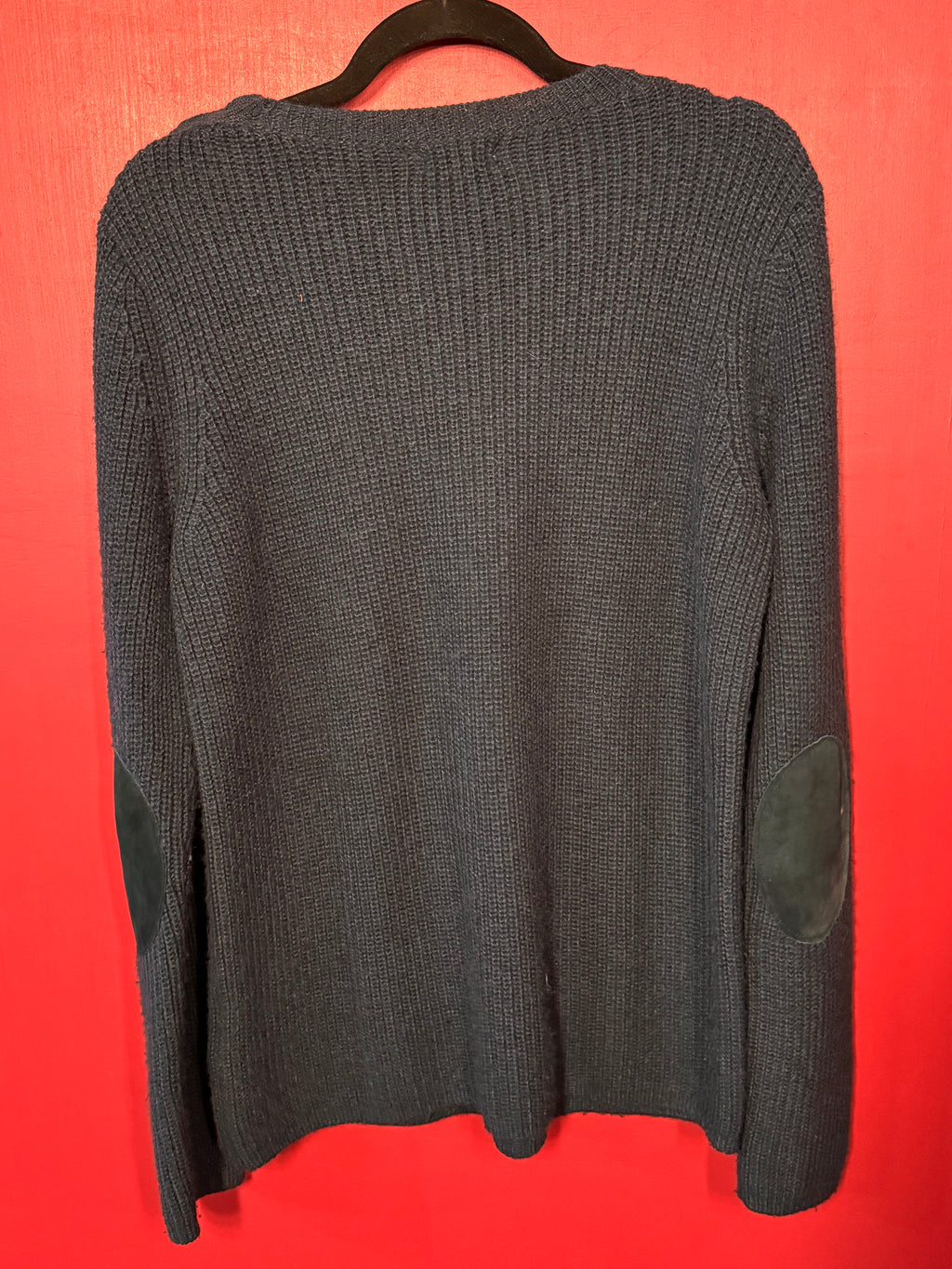 Pull baby alpaga et laine marine