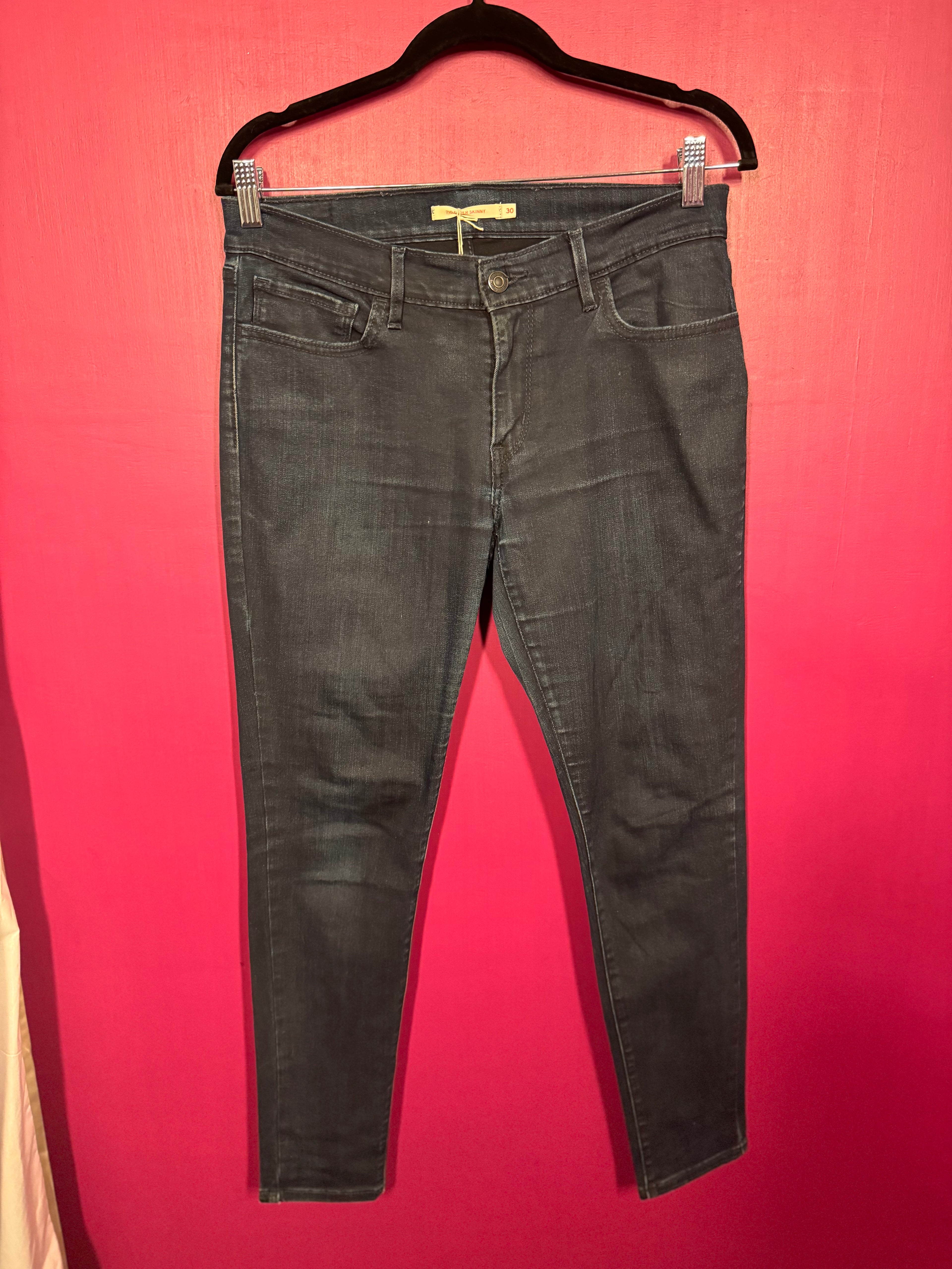 Jean skinny marine