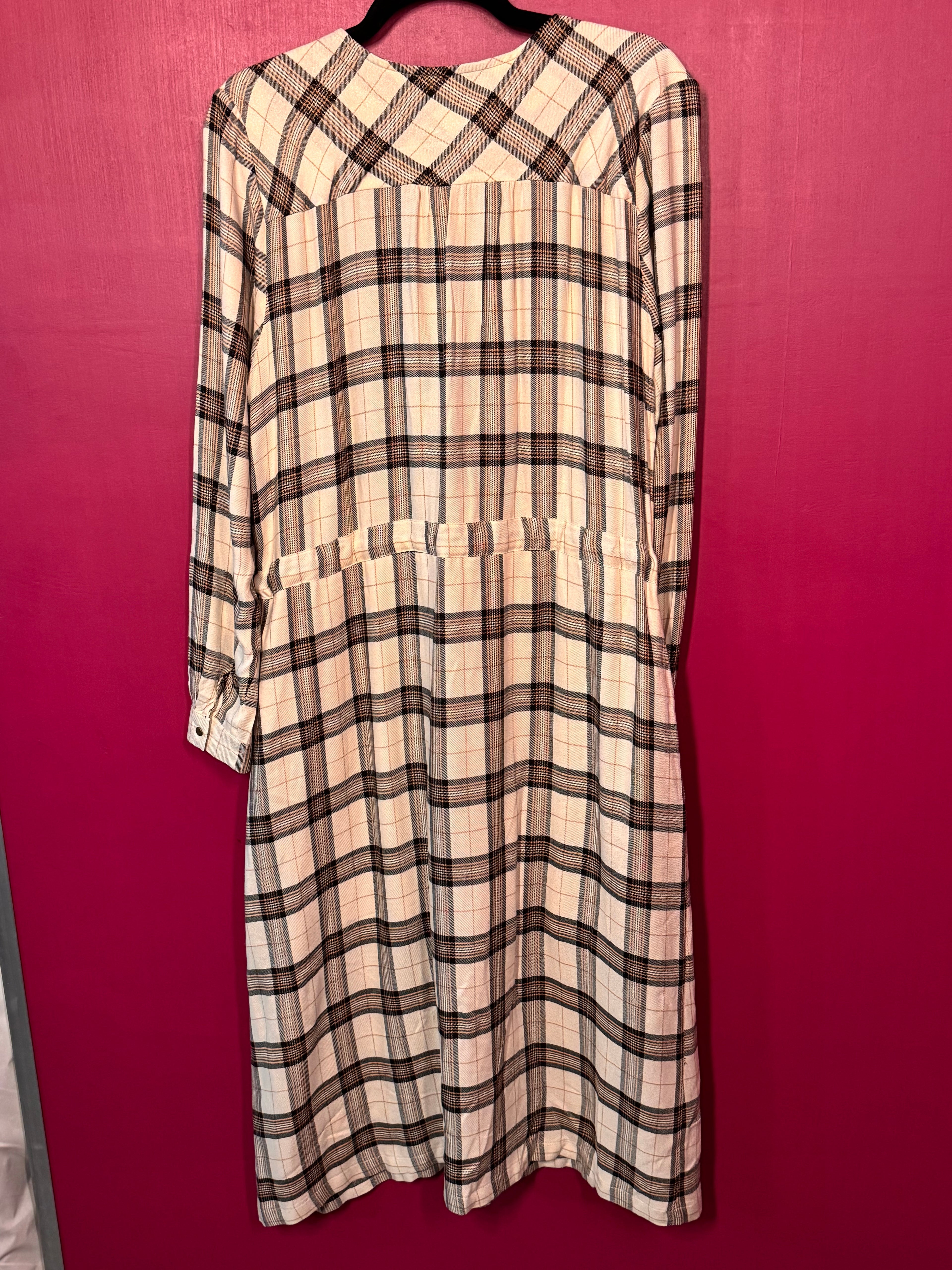 Robe à rayures longue