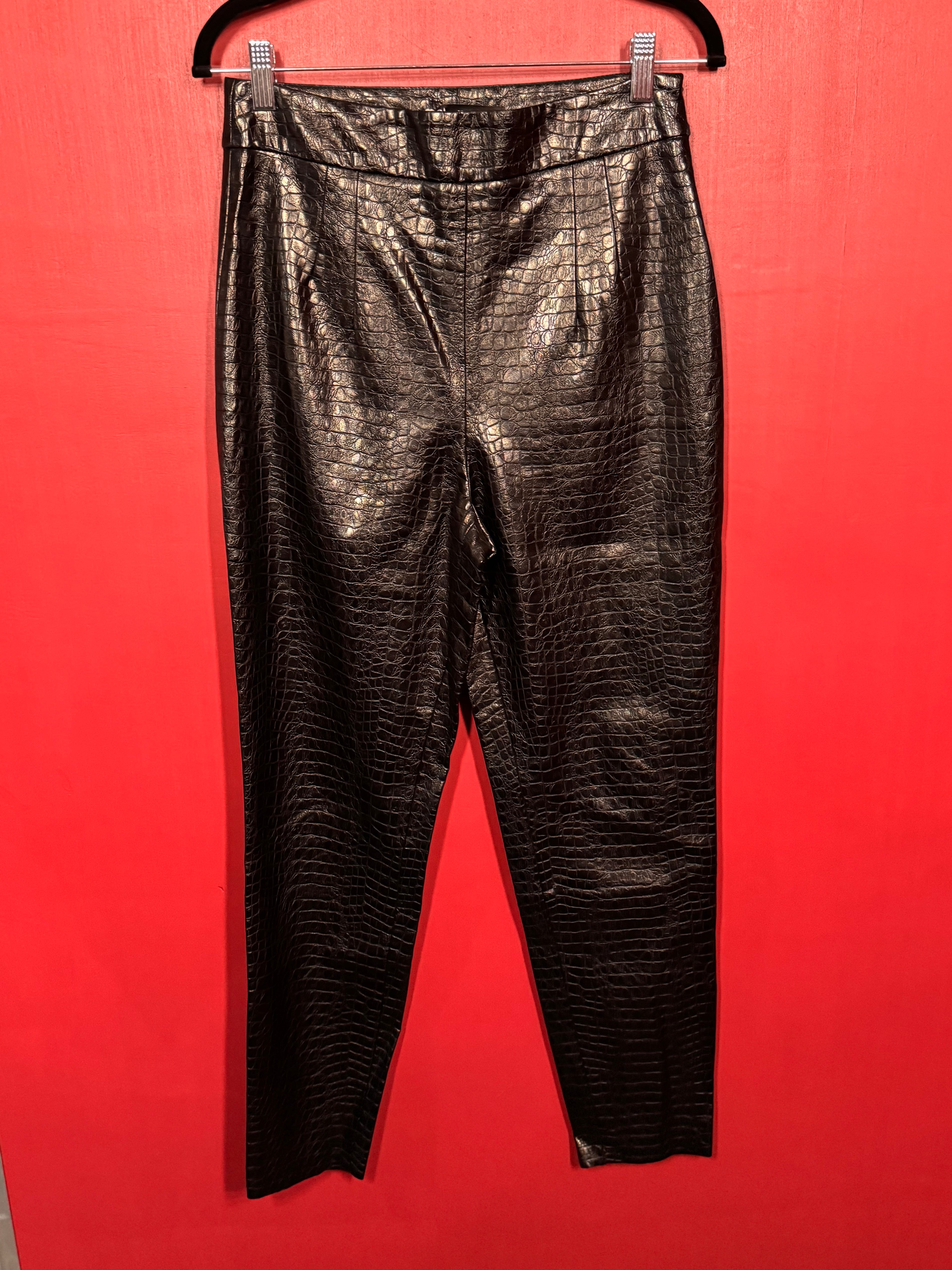 Pantalon noir similicuir