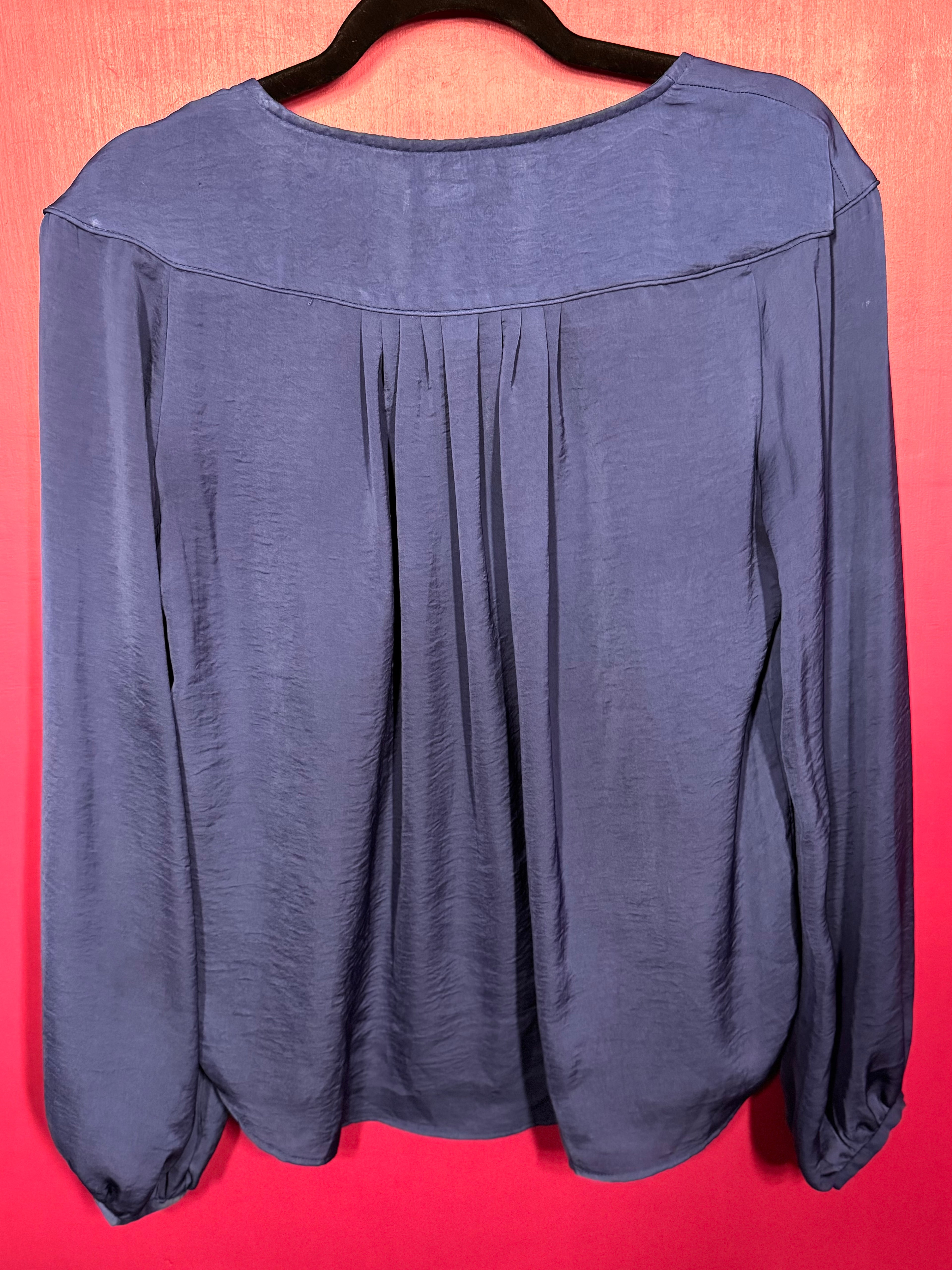 Blouse bleue