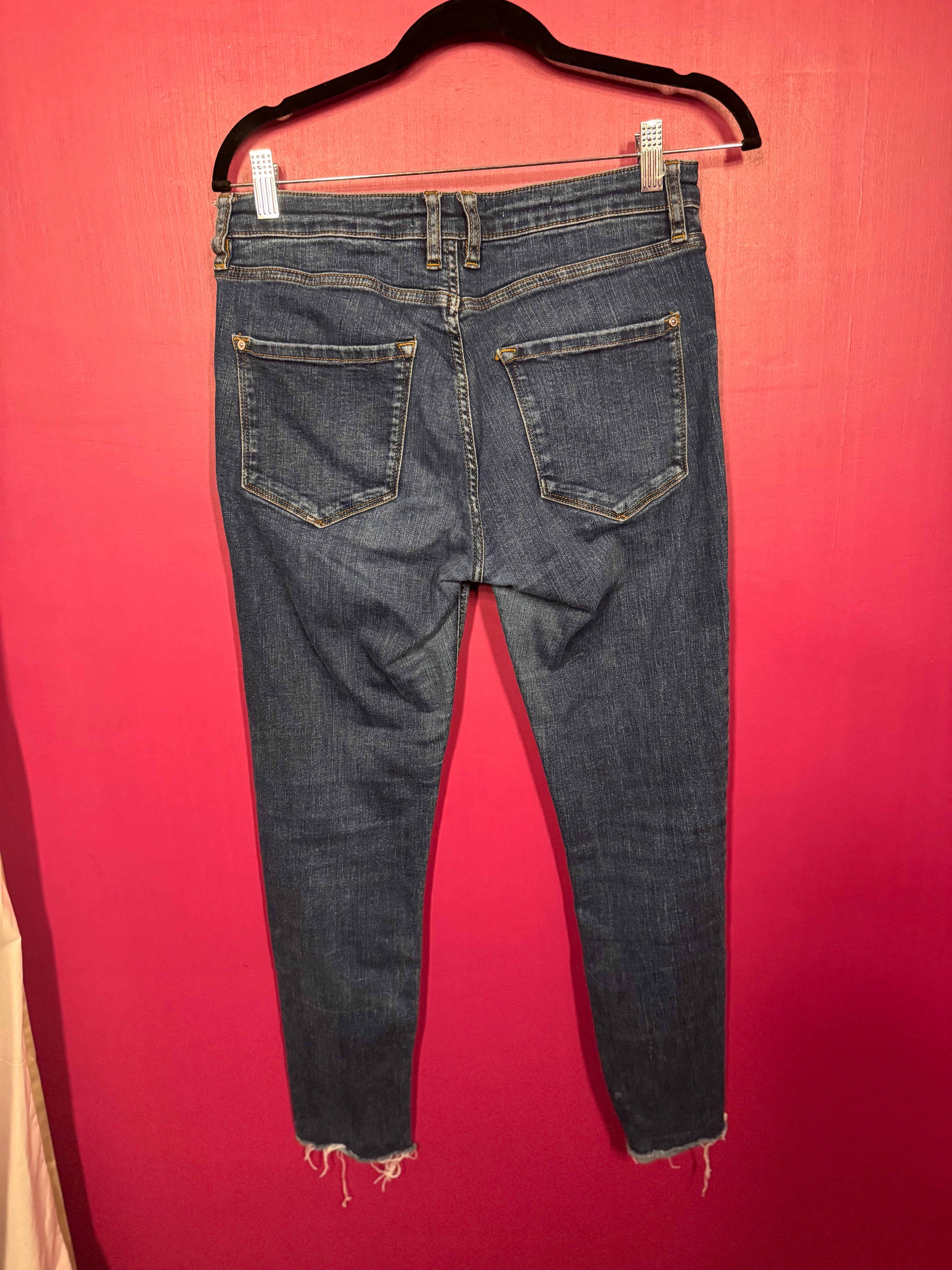 Jean skinny marine