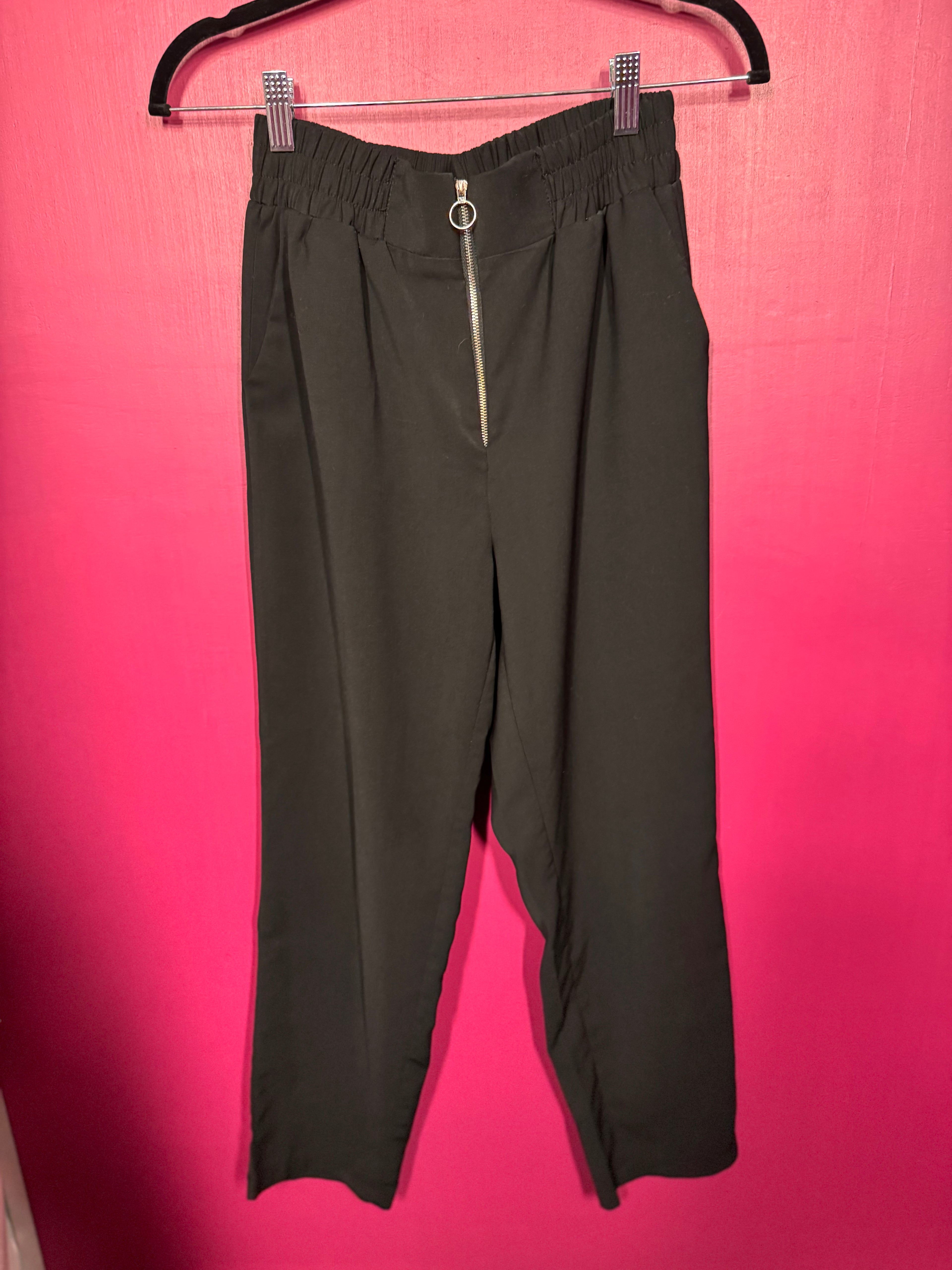 Pantalon fluide noir