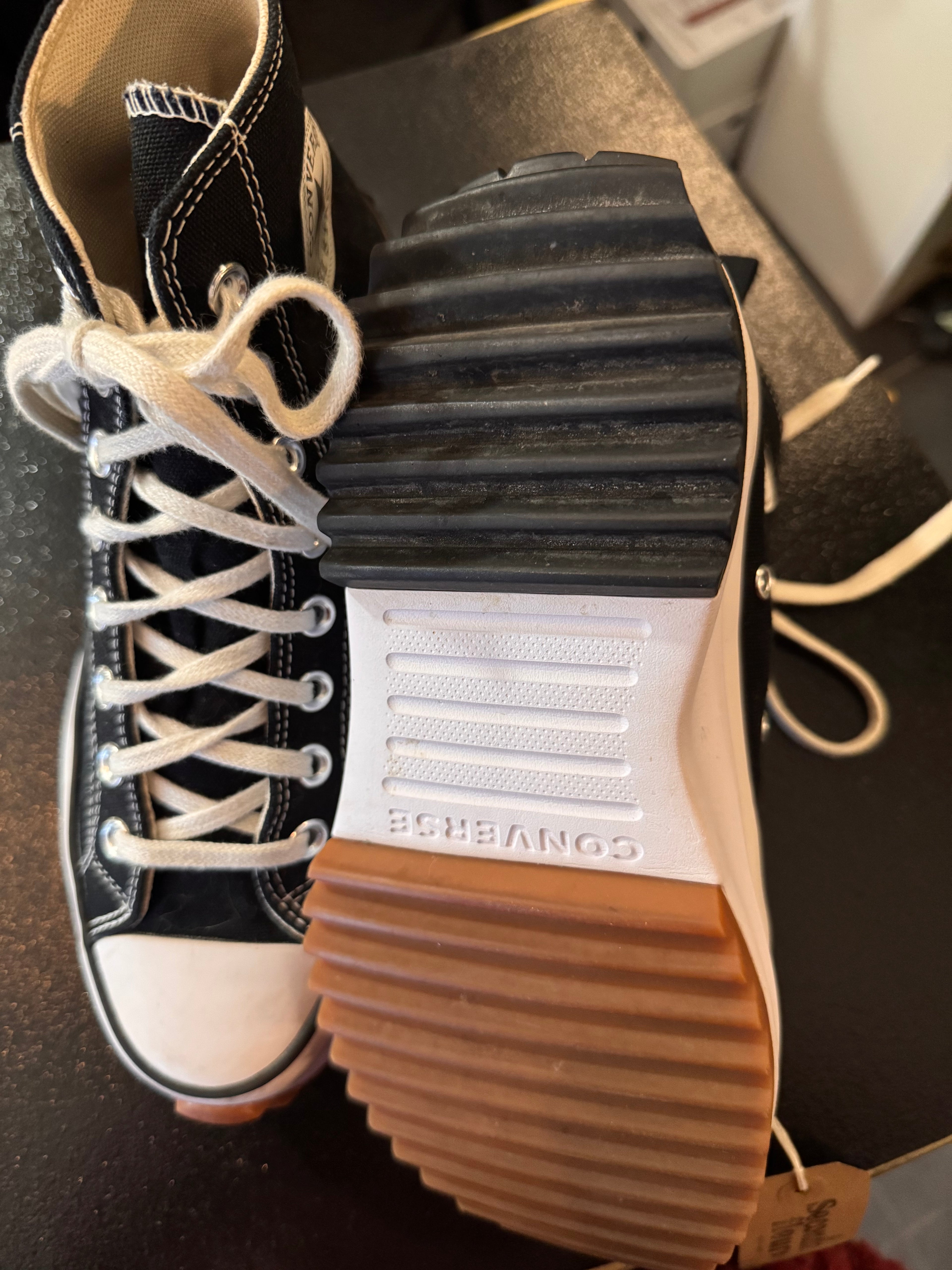 Baskets CONVERSE Run Star Hike noires