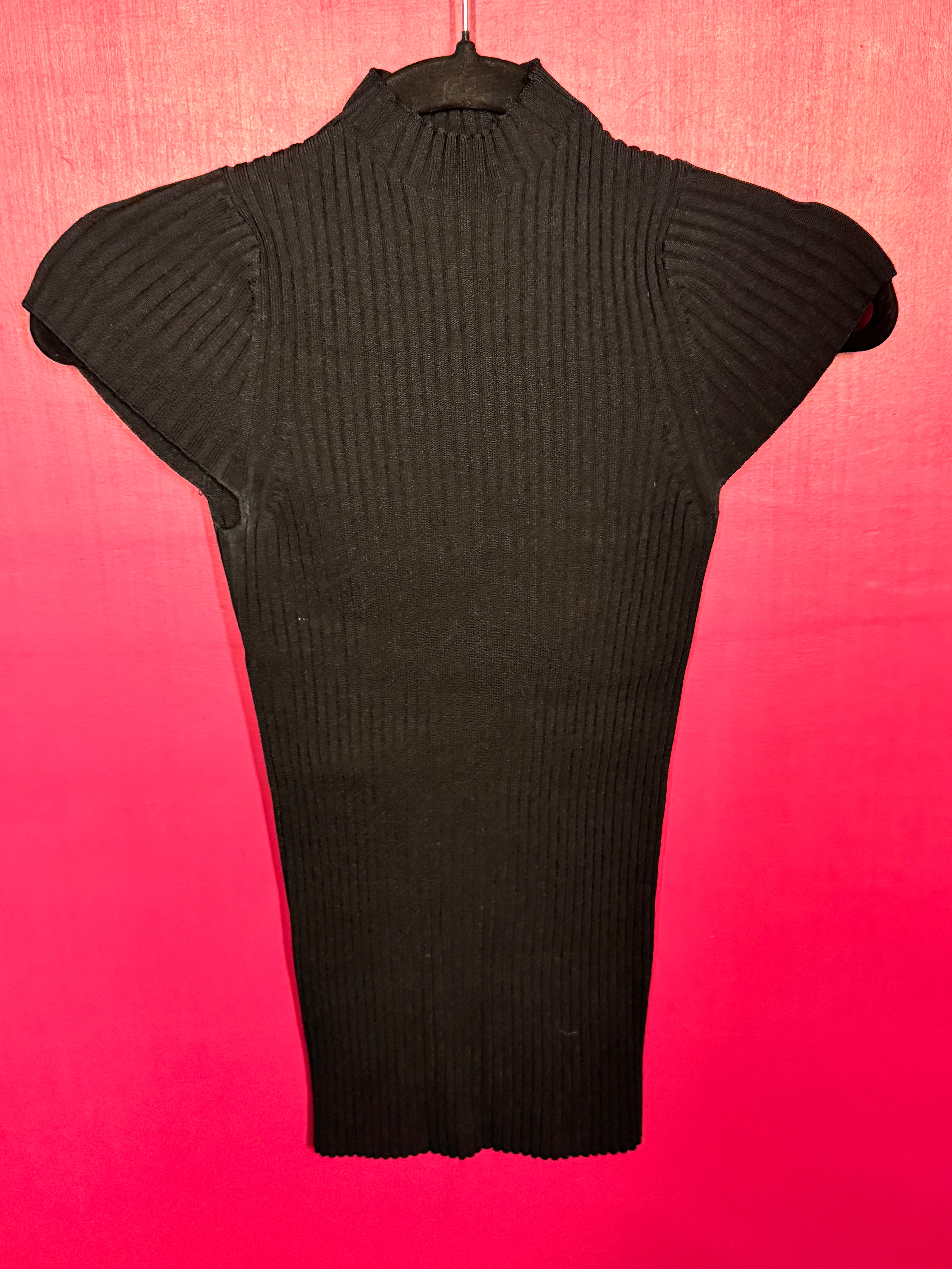 T-shirt noir stretch