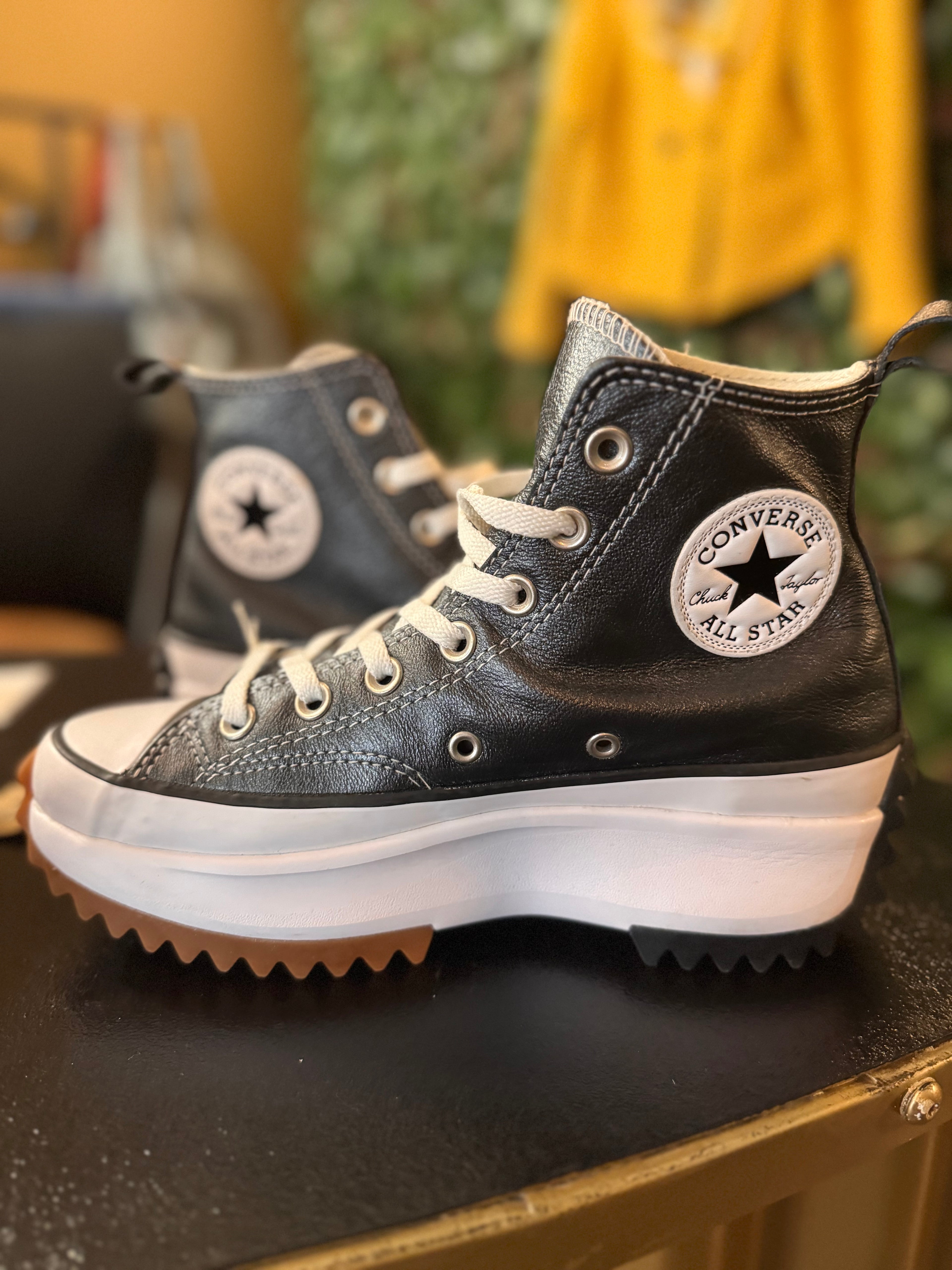 Baskets CONVERSE Run Star Hike Platform Foundational Leather