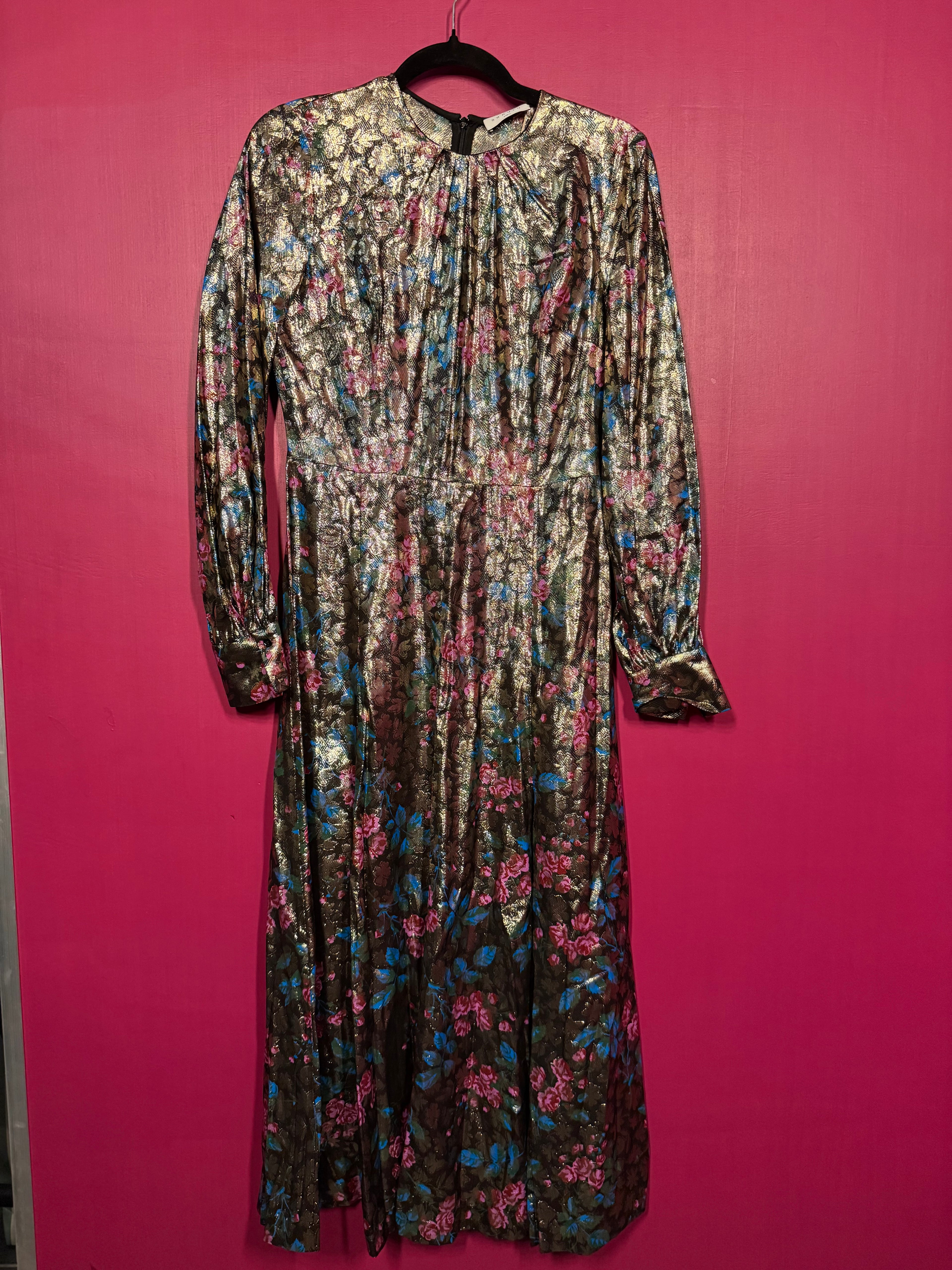 Robe longue multicolore