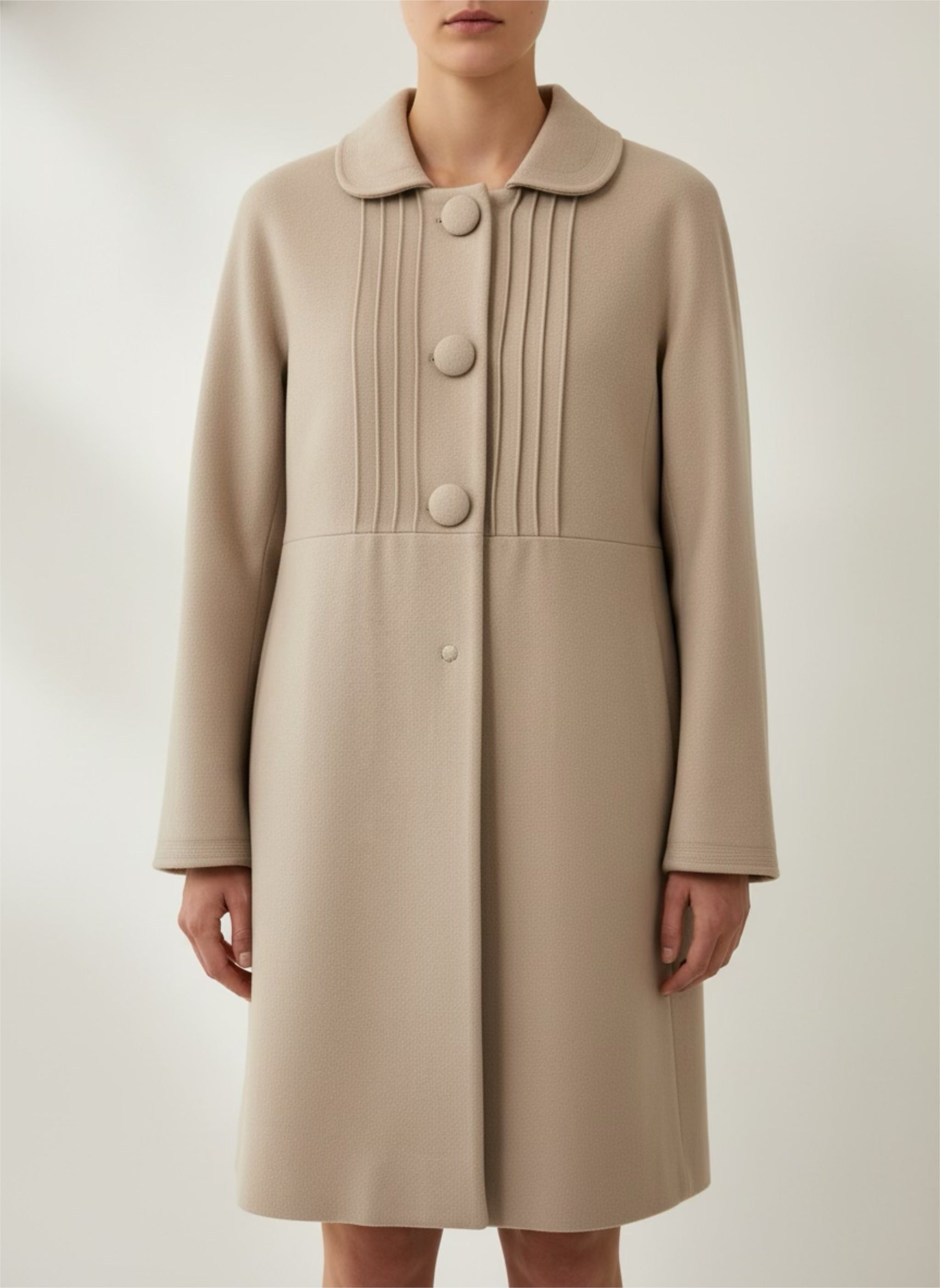 Manteau beige