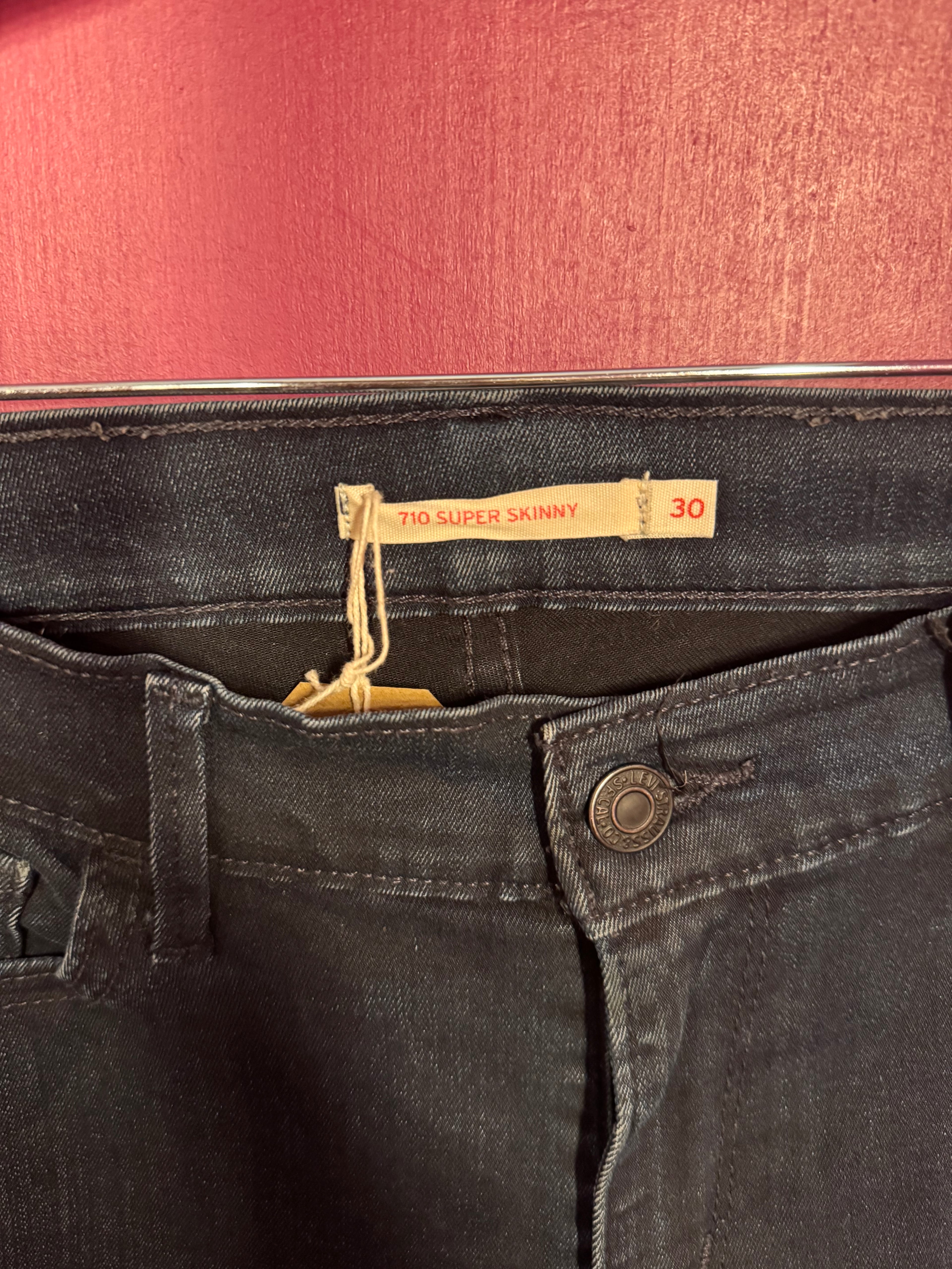 Jean skinny marine