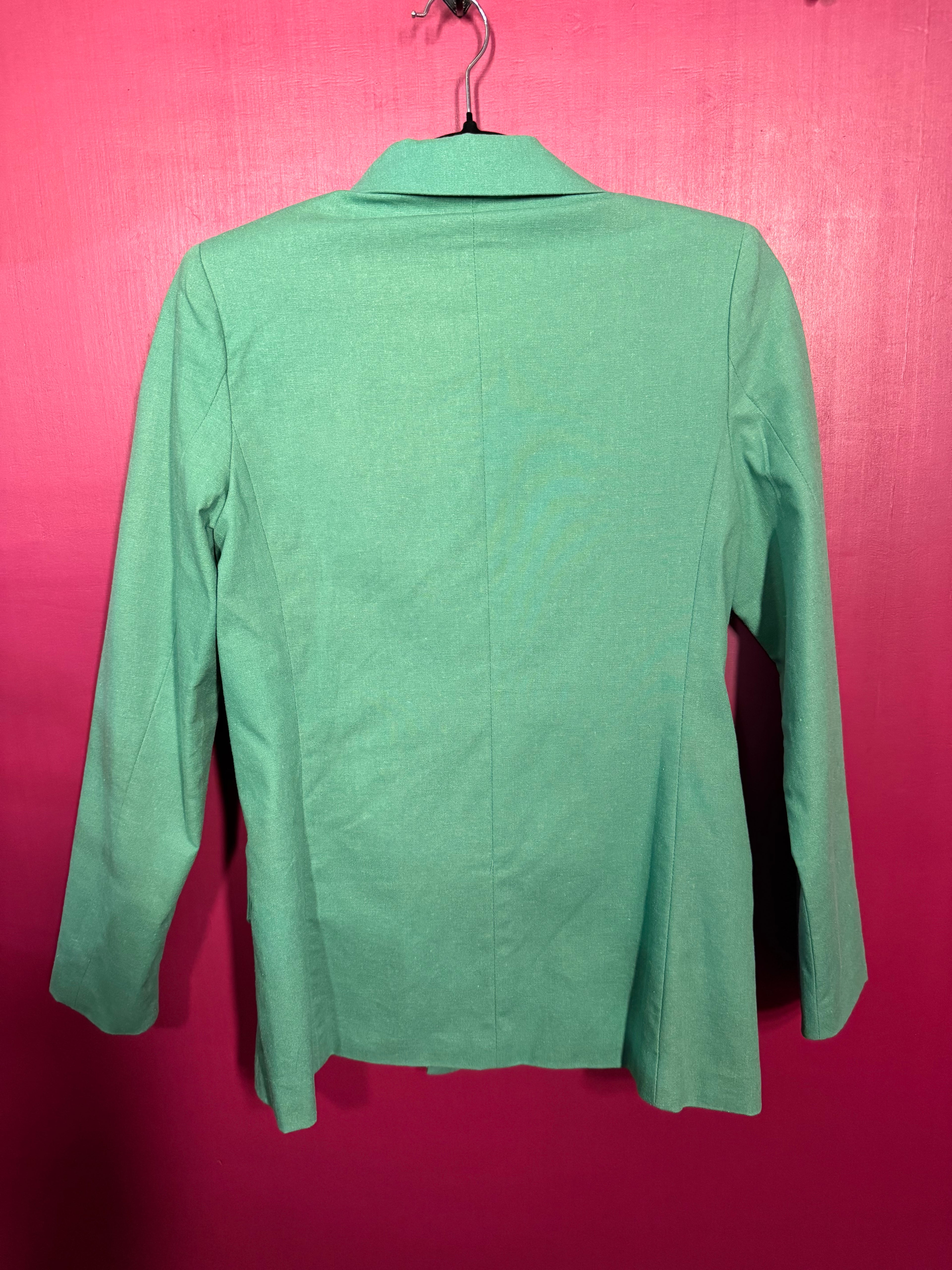 Veste tailleur verte