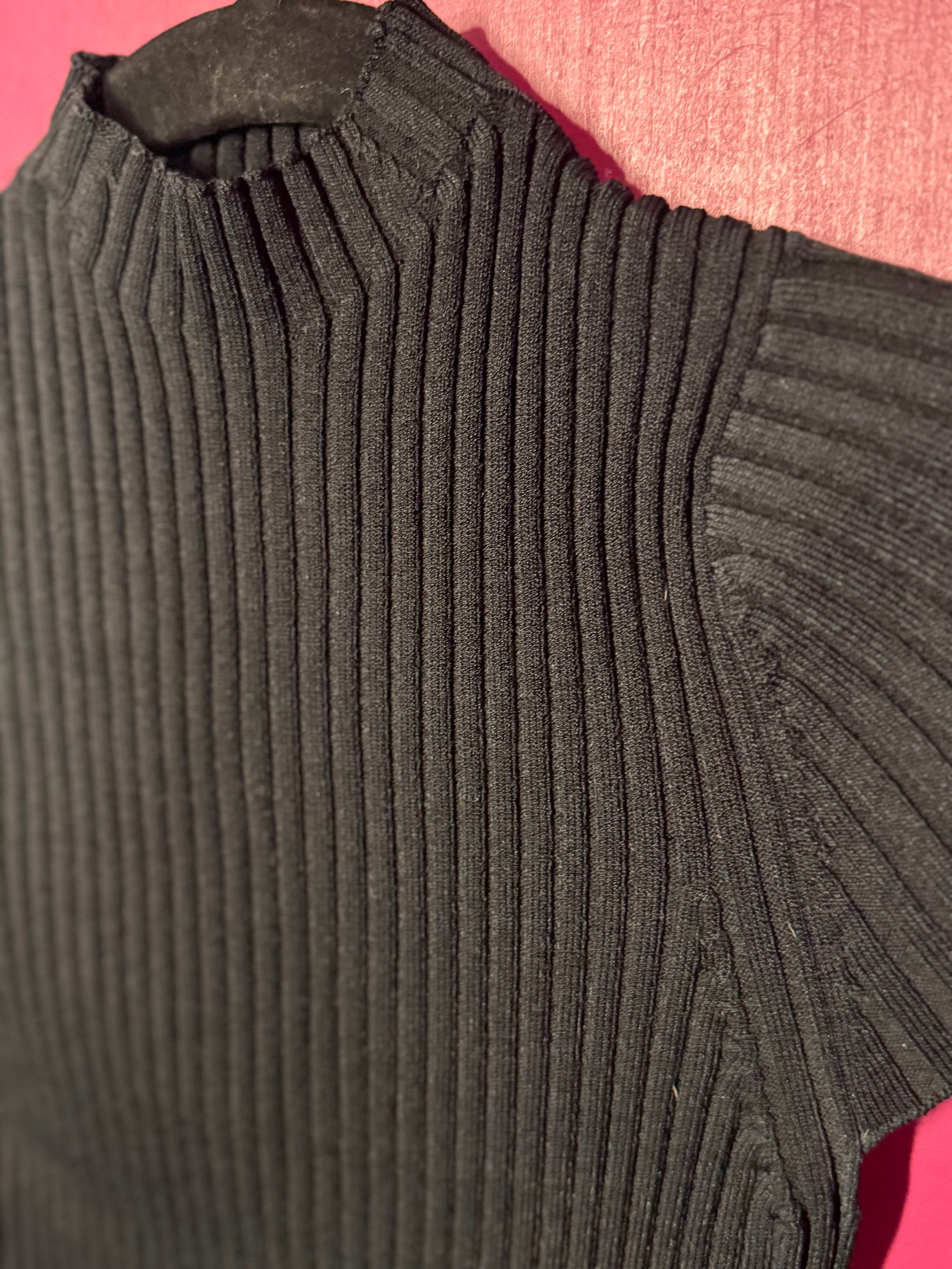 T-shirt noir stretch