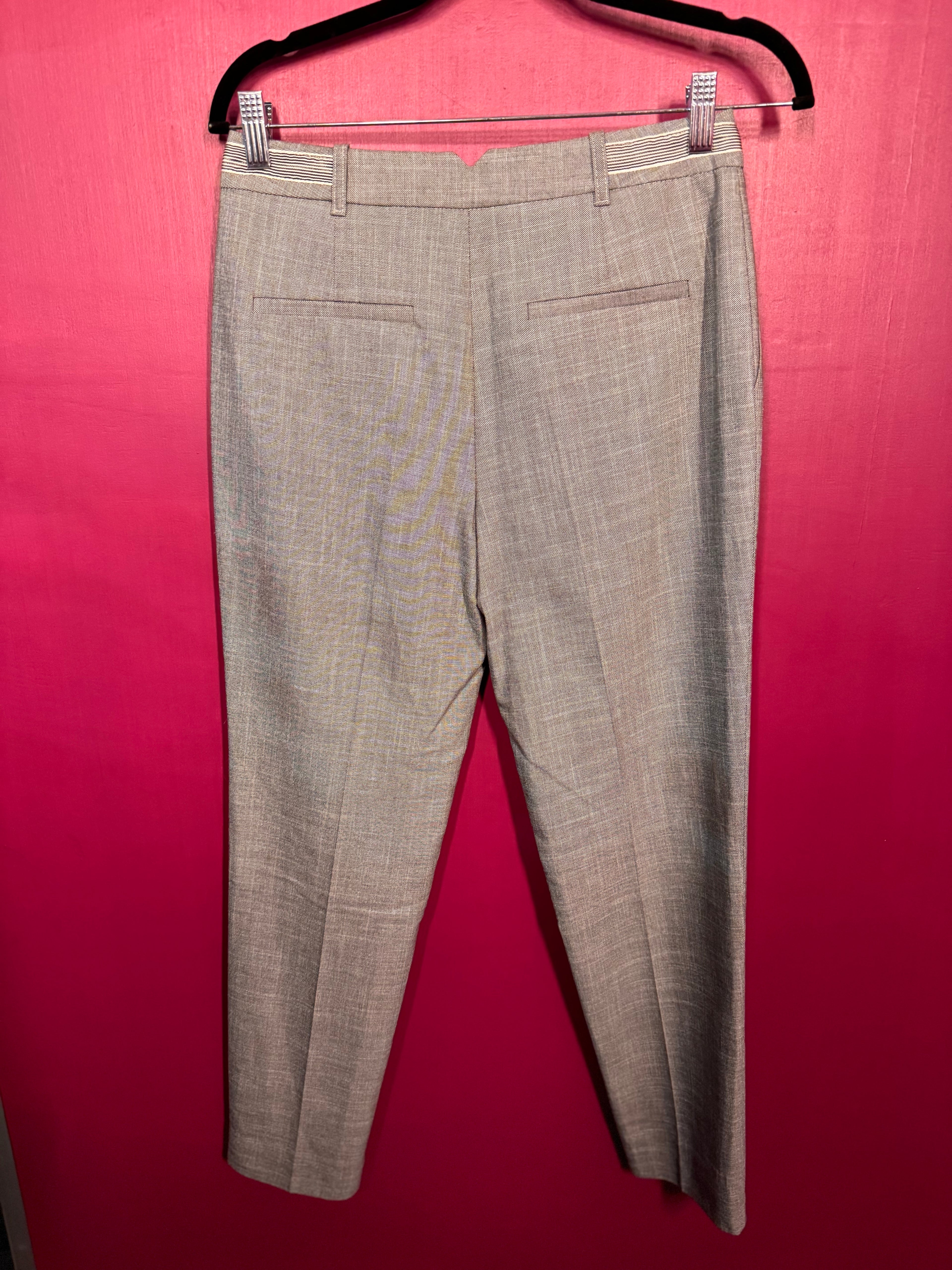 Pantalon tailleur gris