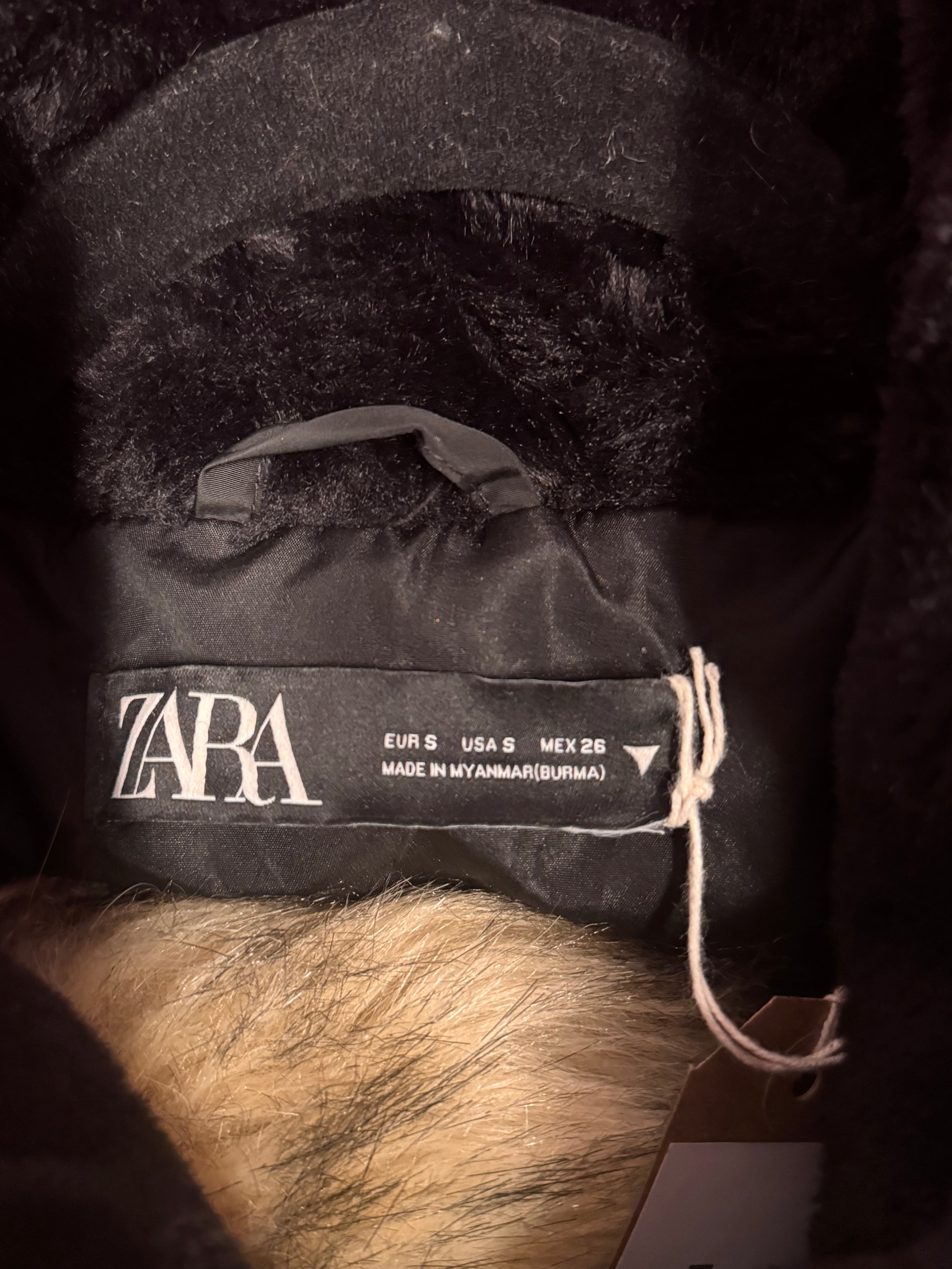 Doudoune longue noire