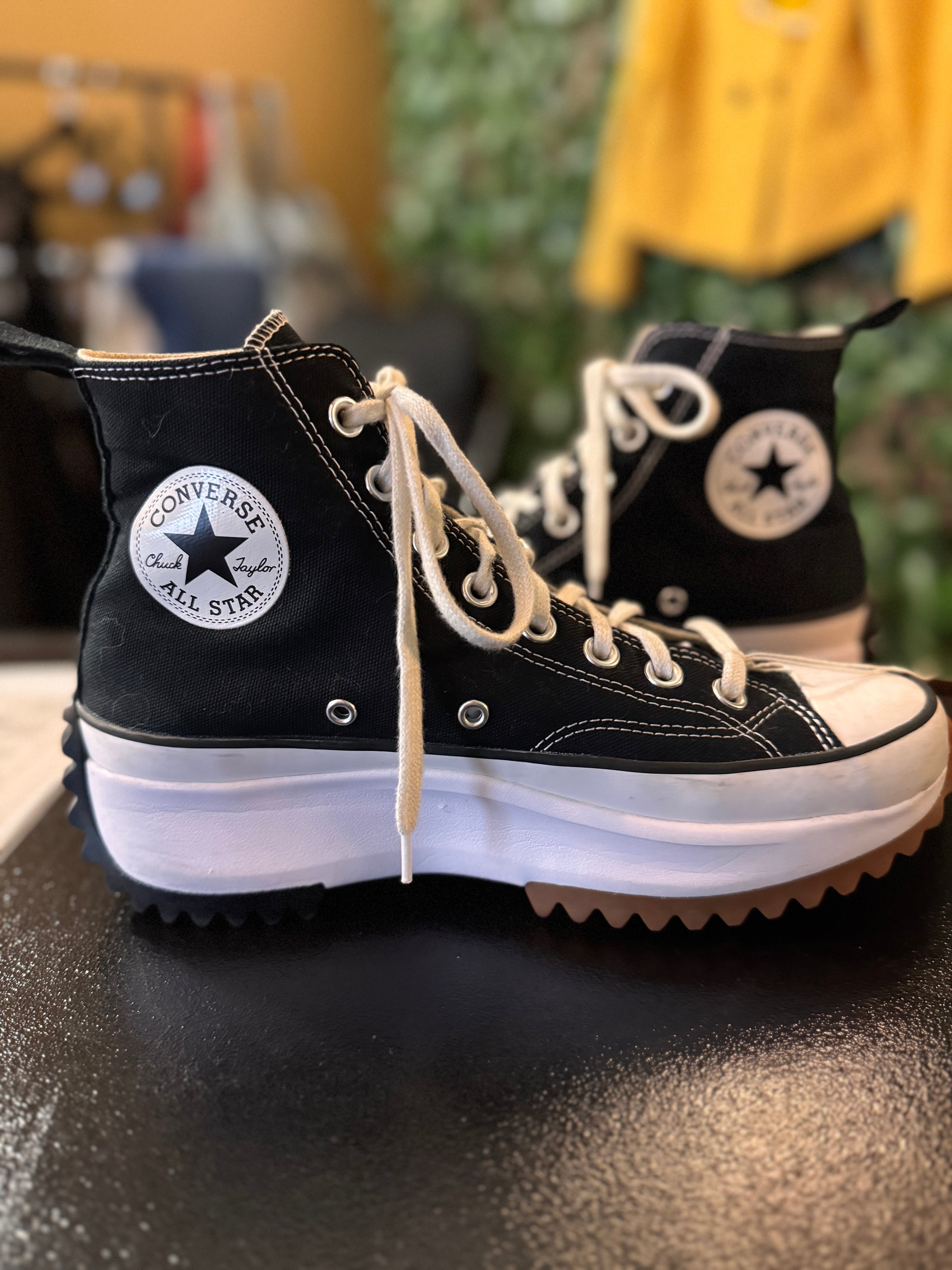 Baskets CONVERSE Run Star Hike noires