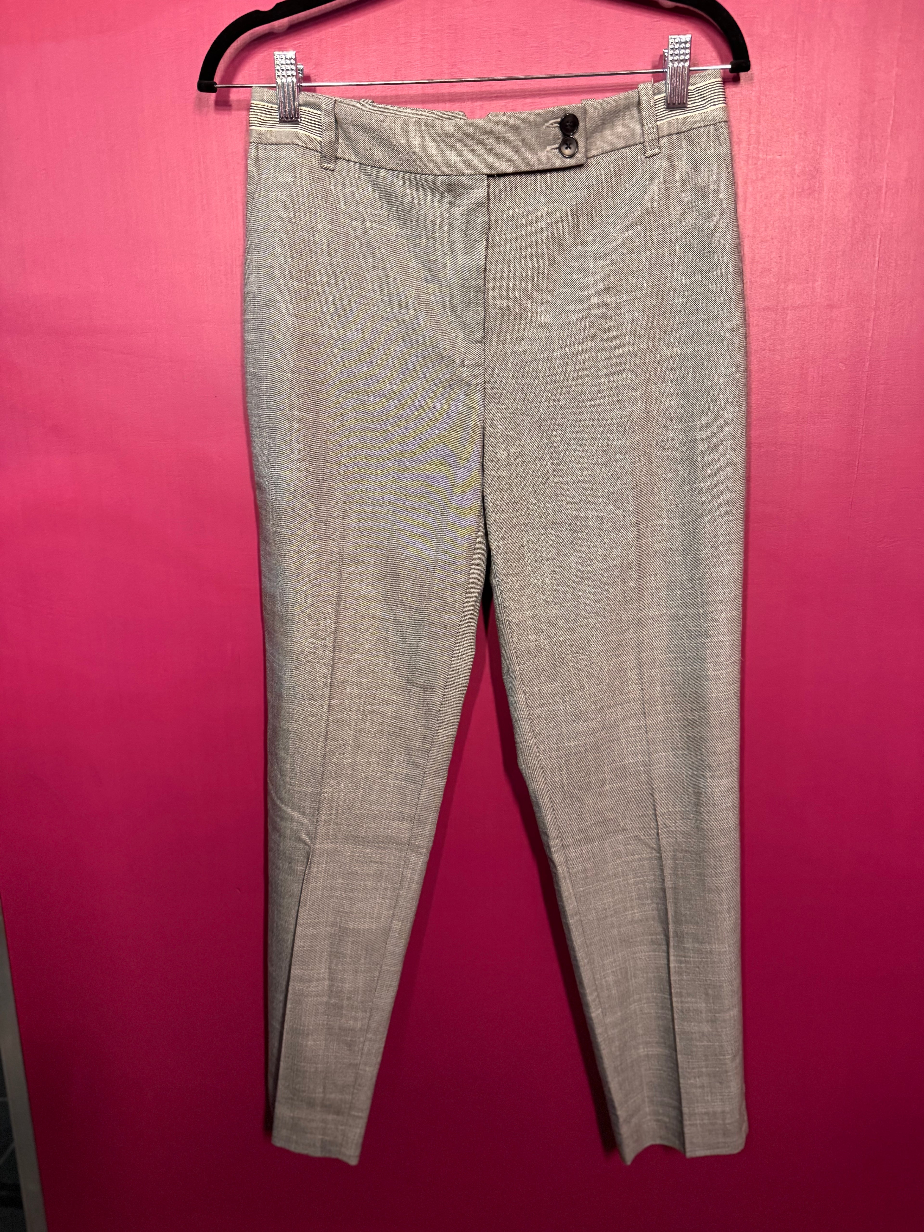 Pantalon tailleur gris
