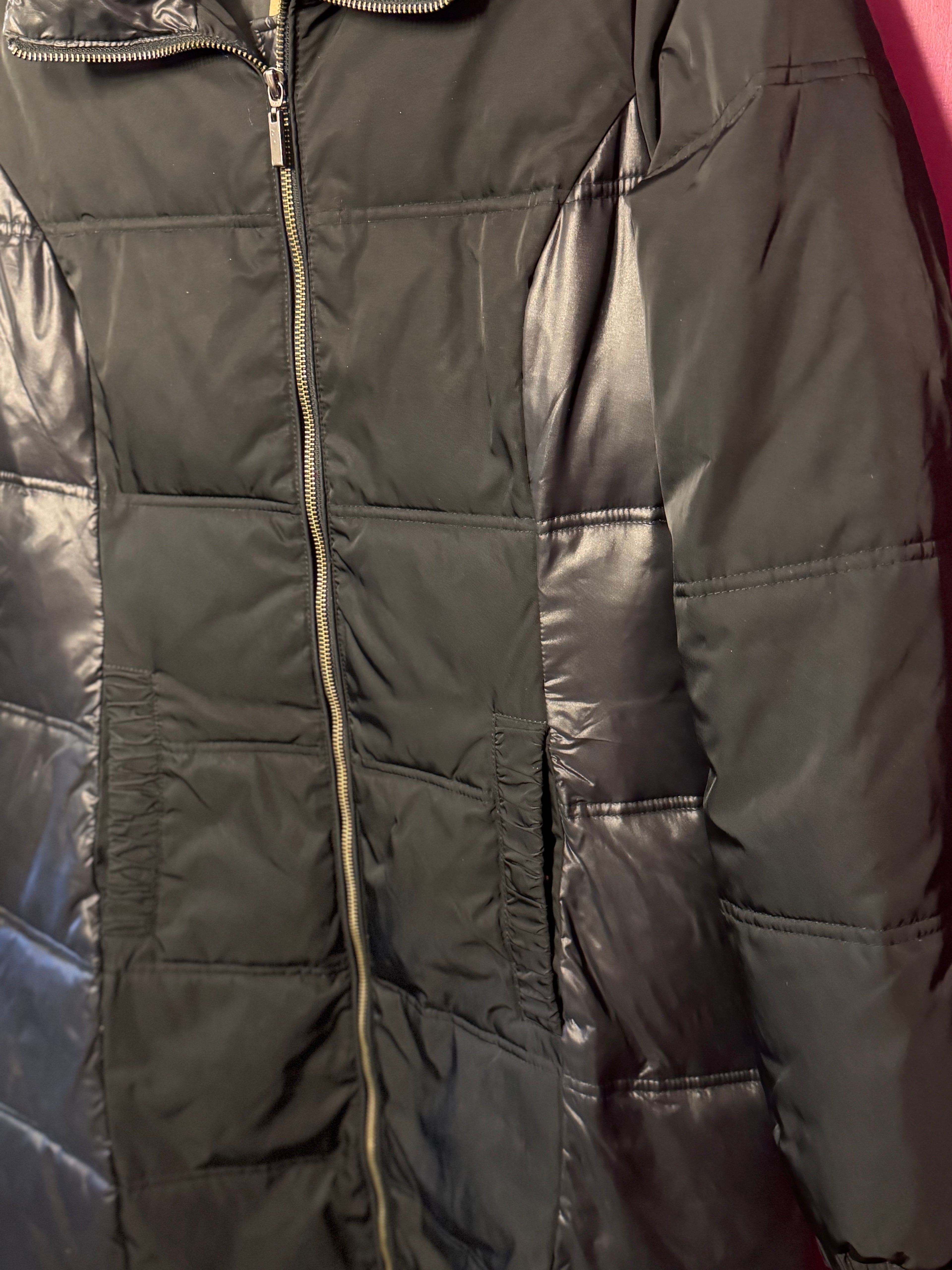 Doudoune longue noire