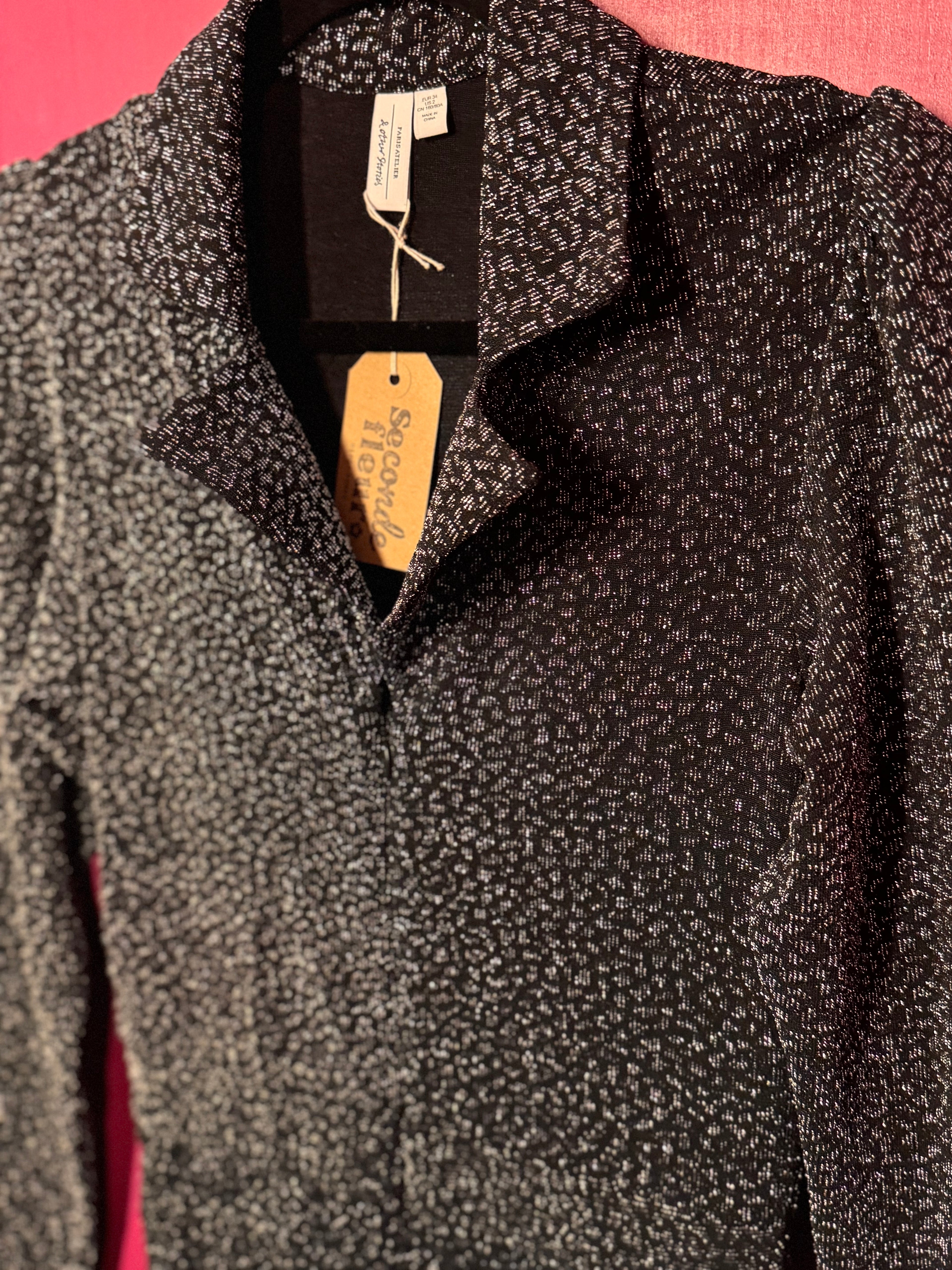 Combinaison pantalon noir / argenté