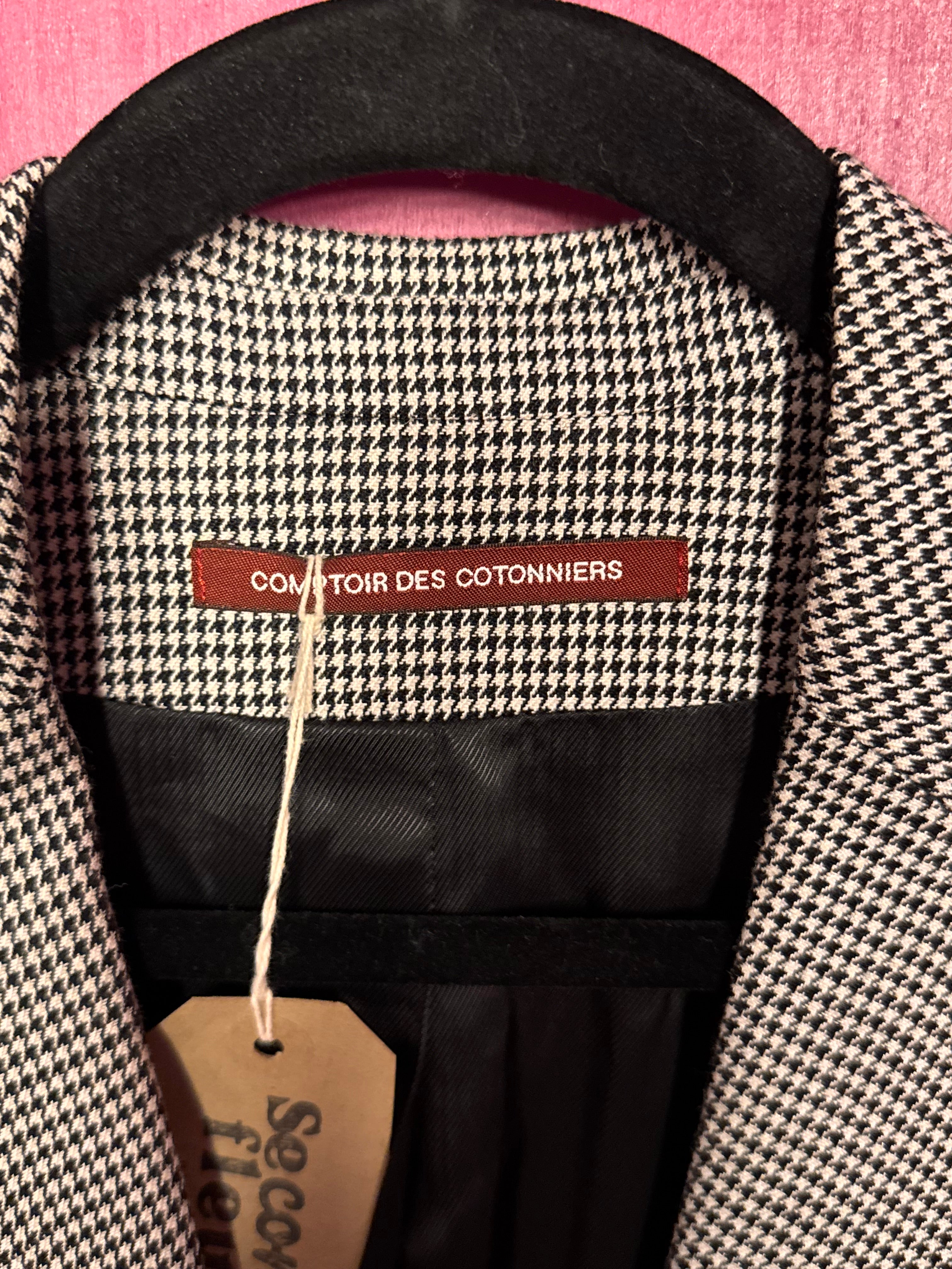 Blazer pied-de-poule